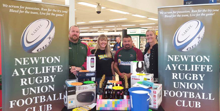 Tesco Raffle Raises £847