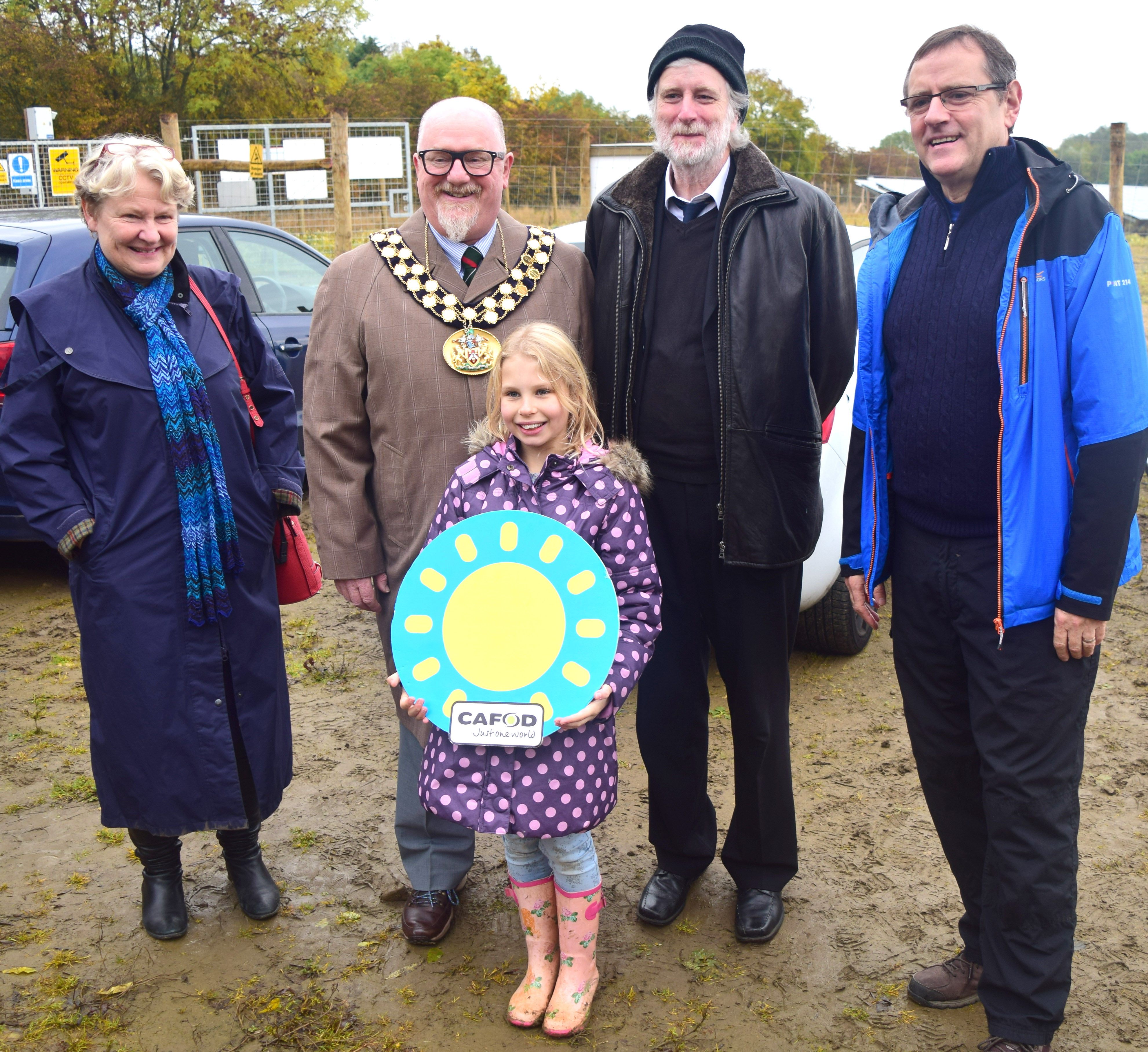 Civic Visit to Solar Farm