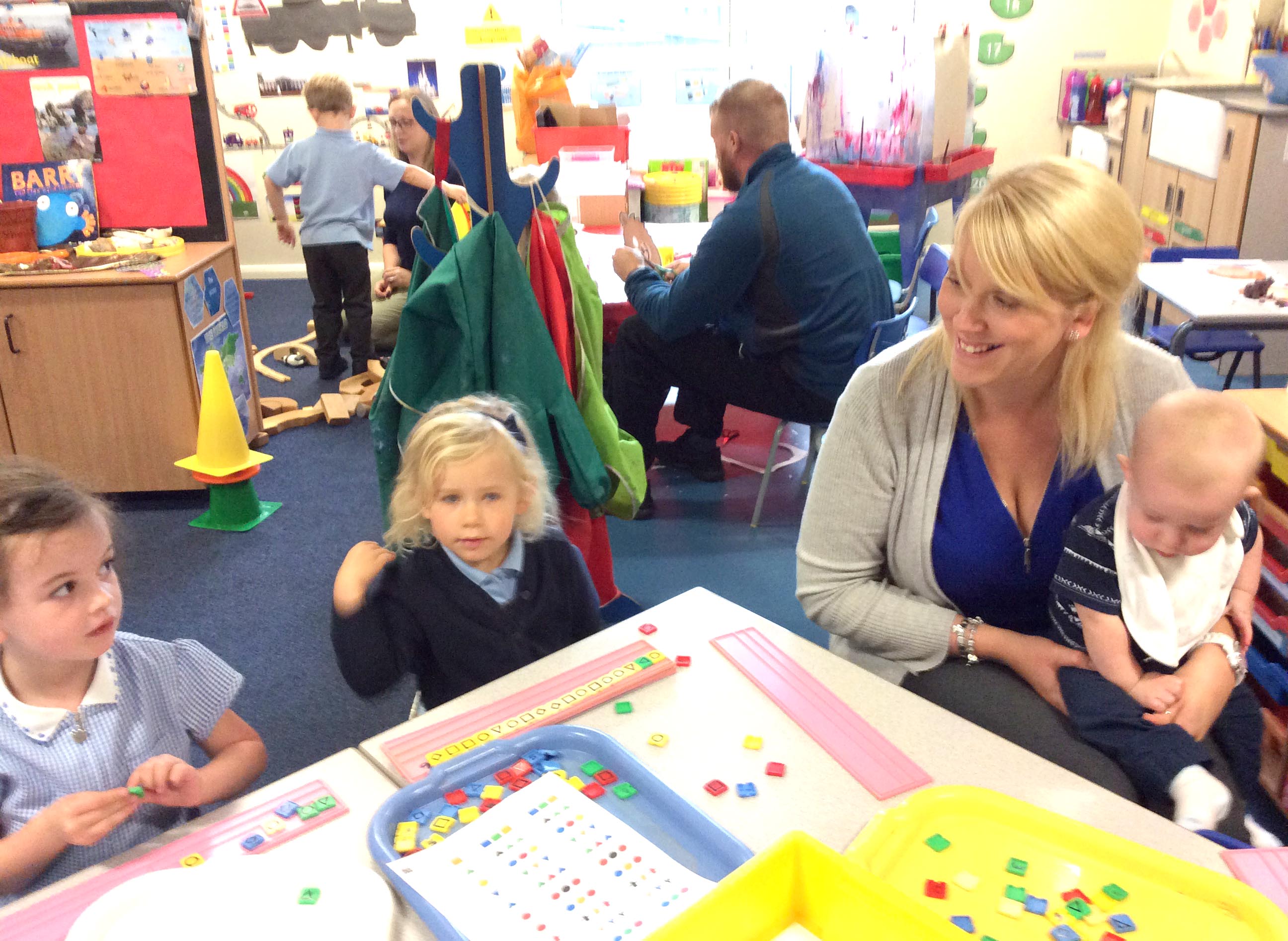 Happy Reception Class at Aycliffe Village