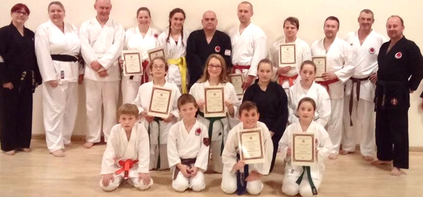 Karate Gradings at Woodham