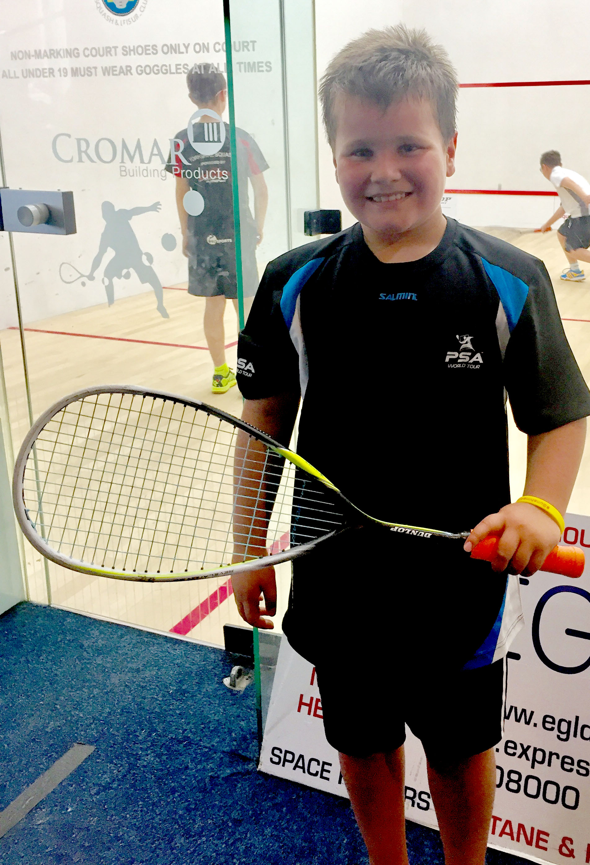 9yr old Squash Star