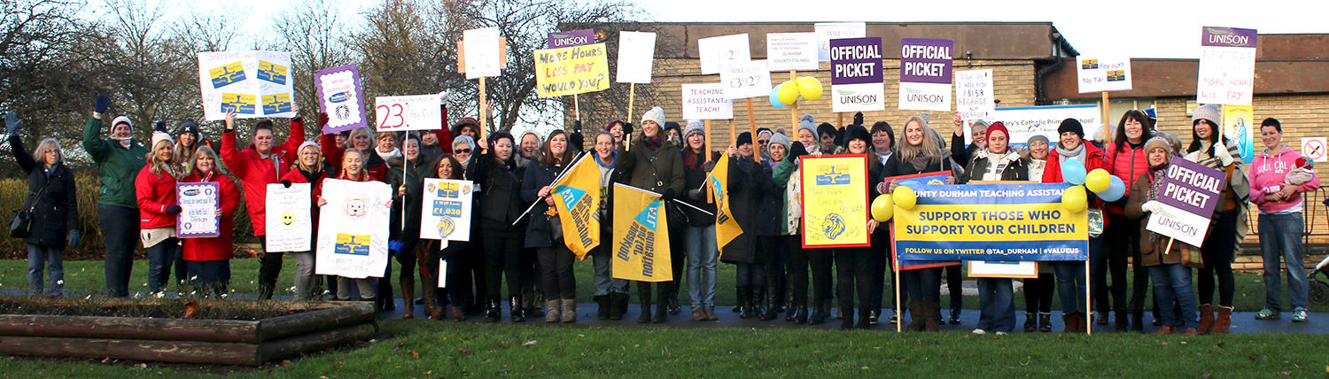 Picket Line at ST. Mary’s