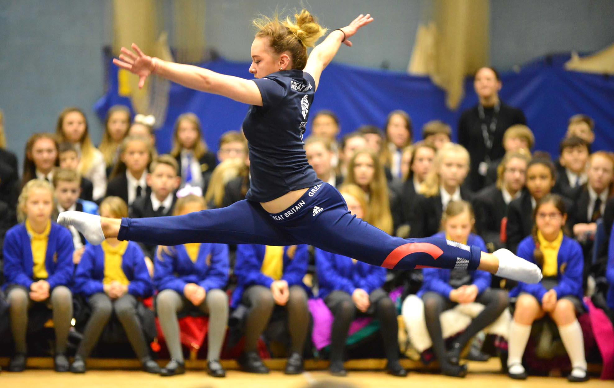 Aycliffe Students Hear the Amy Tinkler Story