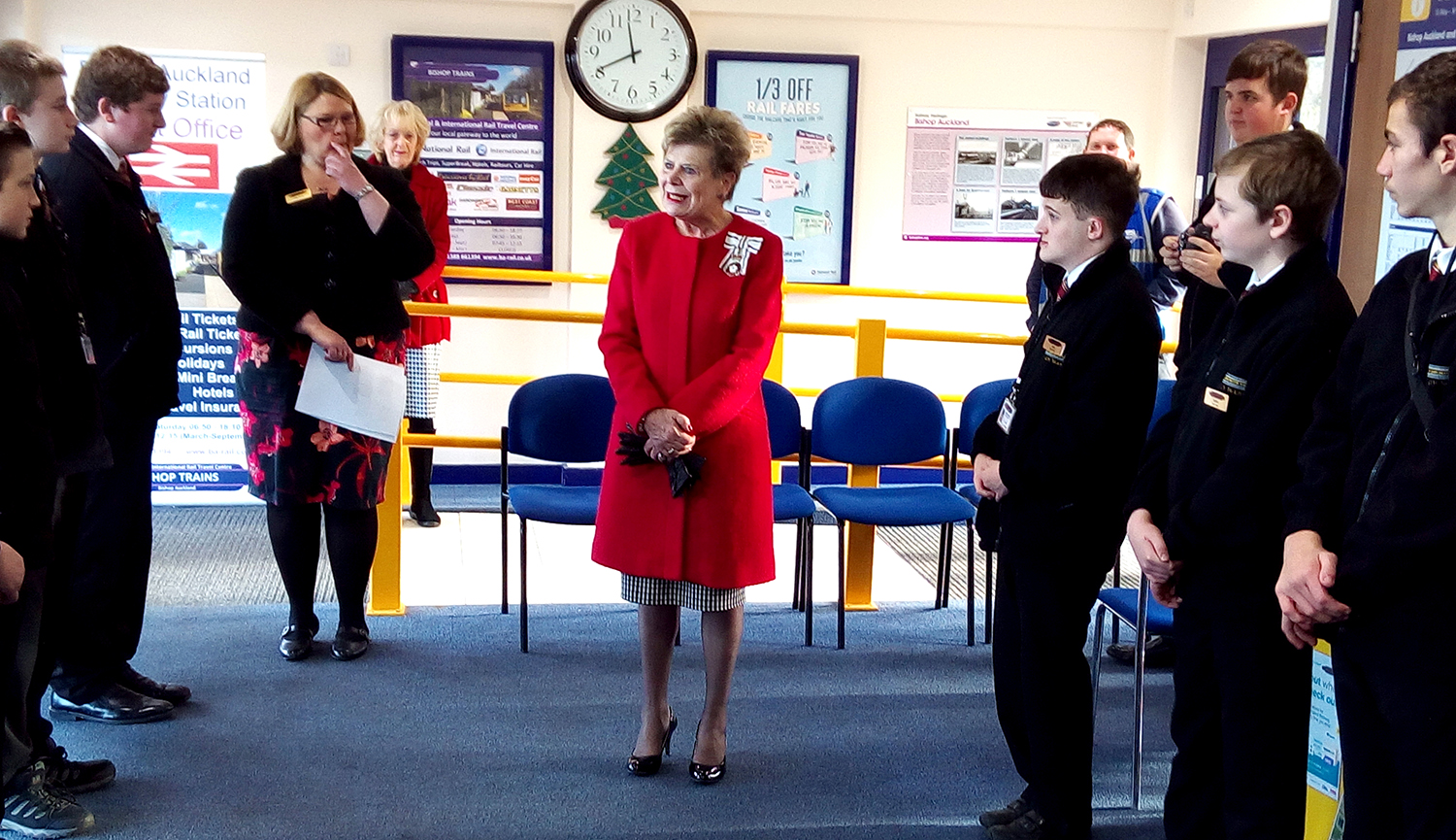 New Train Travel Centre Opened at Bishop Auckland