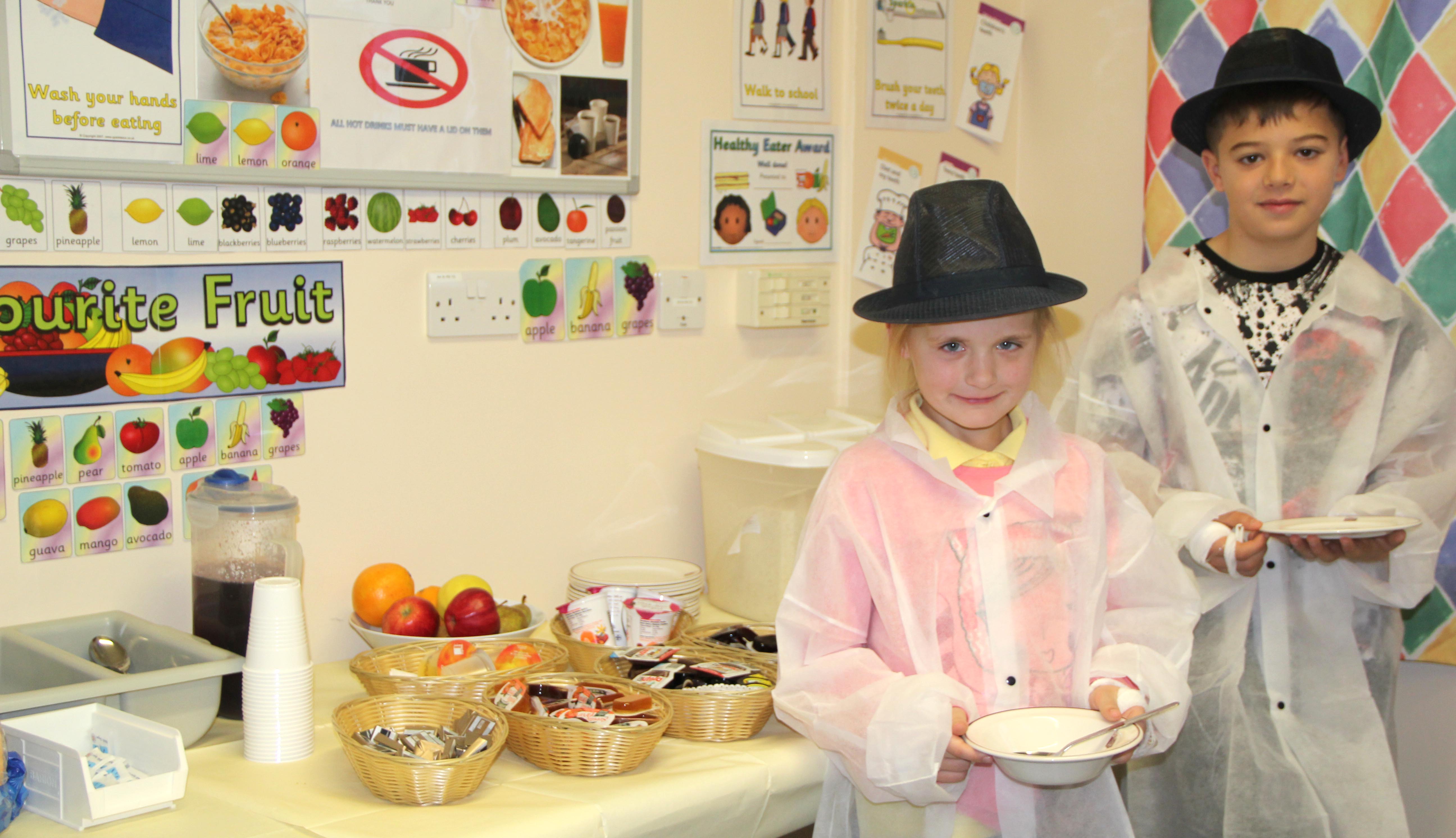 Buffet-style Breakfast for Children’s Ward