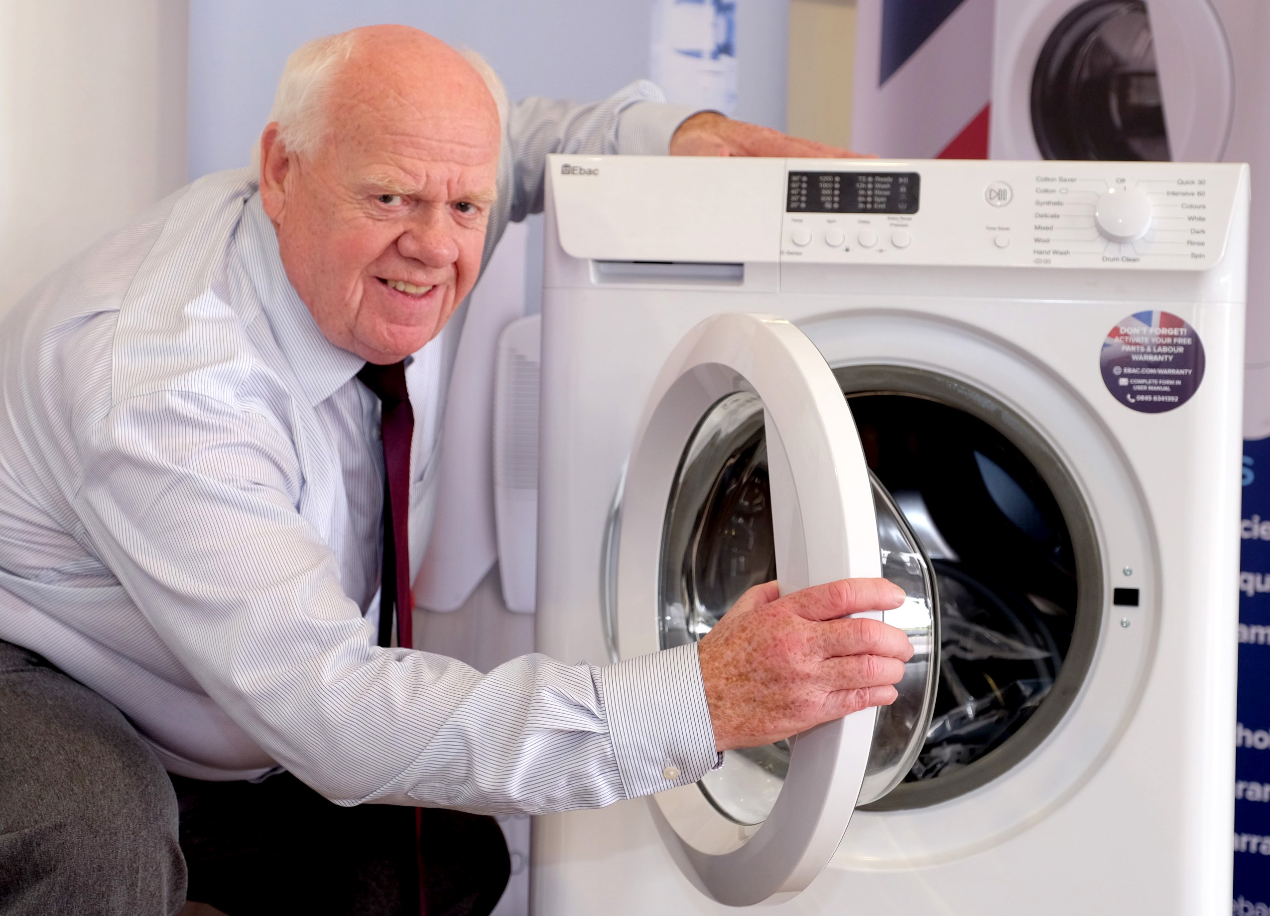 Aycliffe Firm Backs Ebac’s British Washing Machine