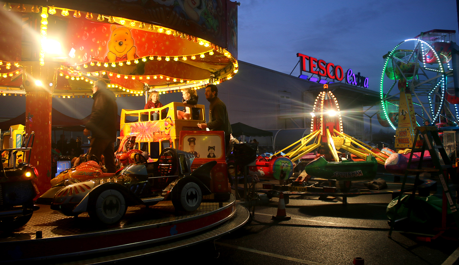 Christmas Fair at Tesco’s