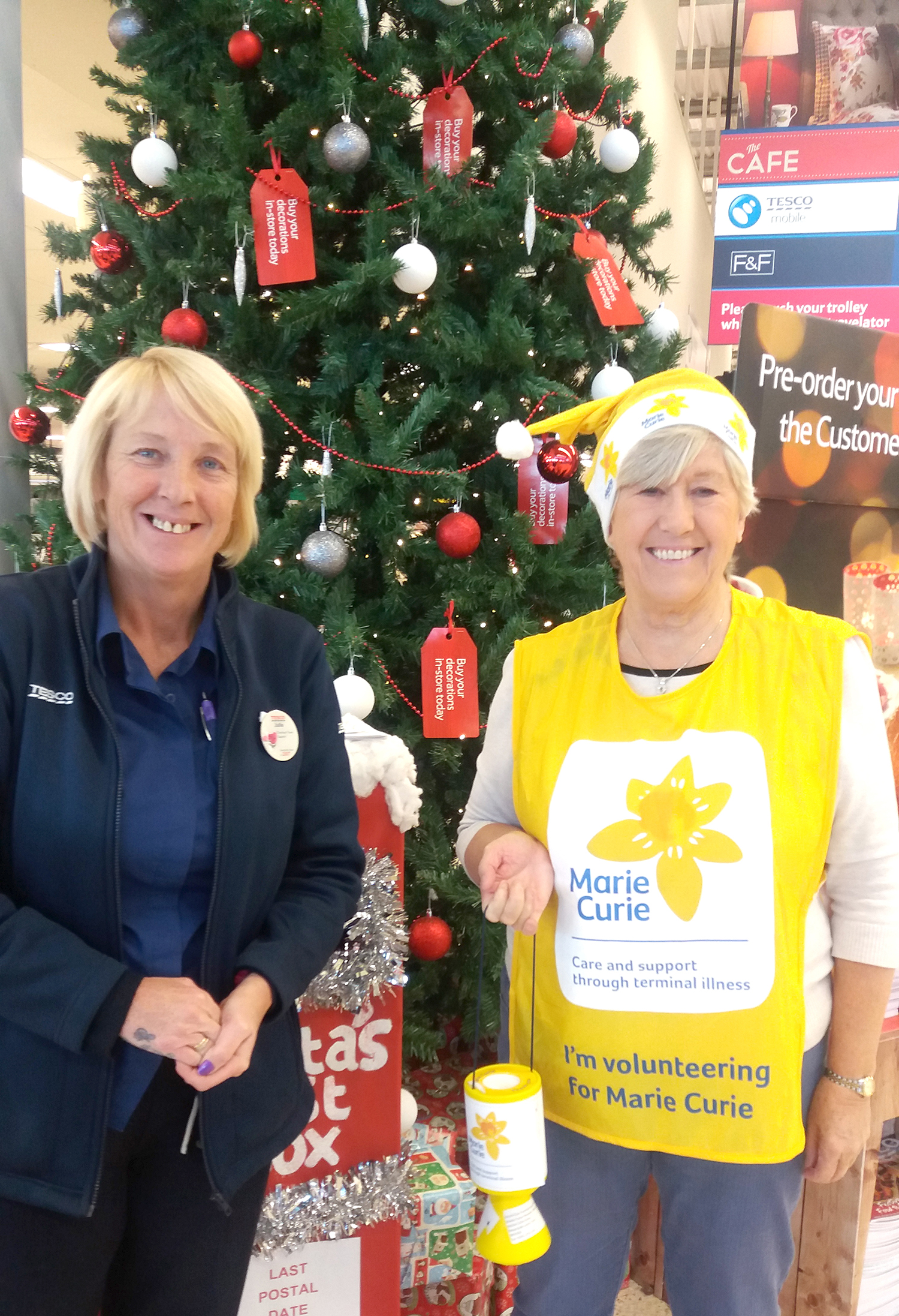 Tesco Help Raise Cash for Marie Curie Nurses