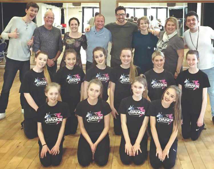 Local Dancers Perform with Stars