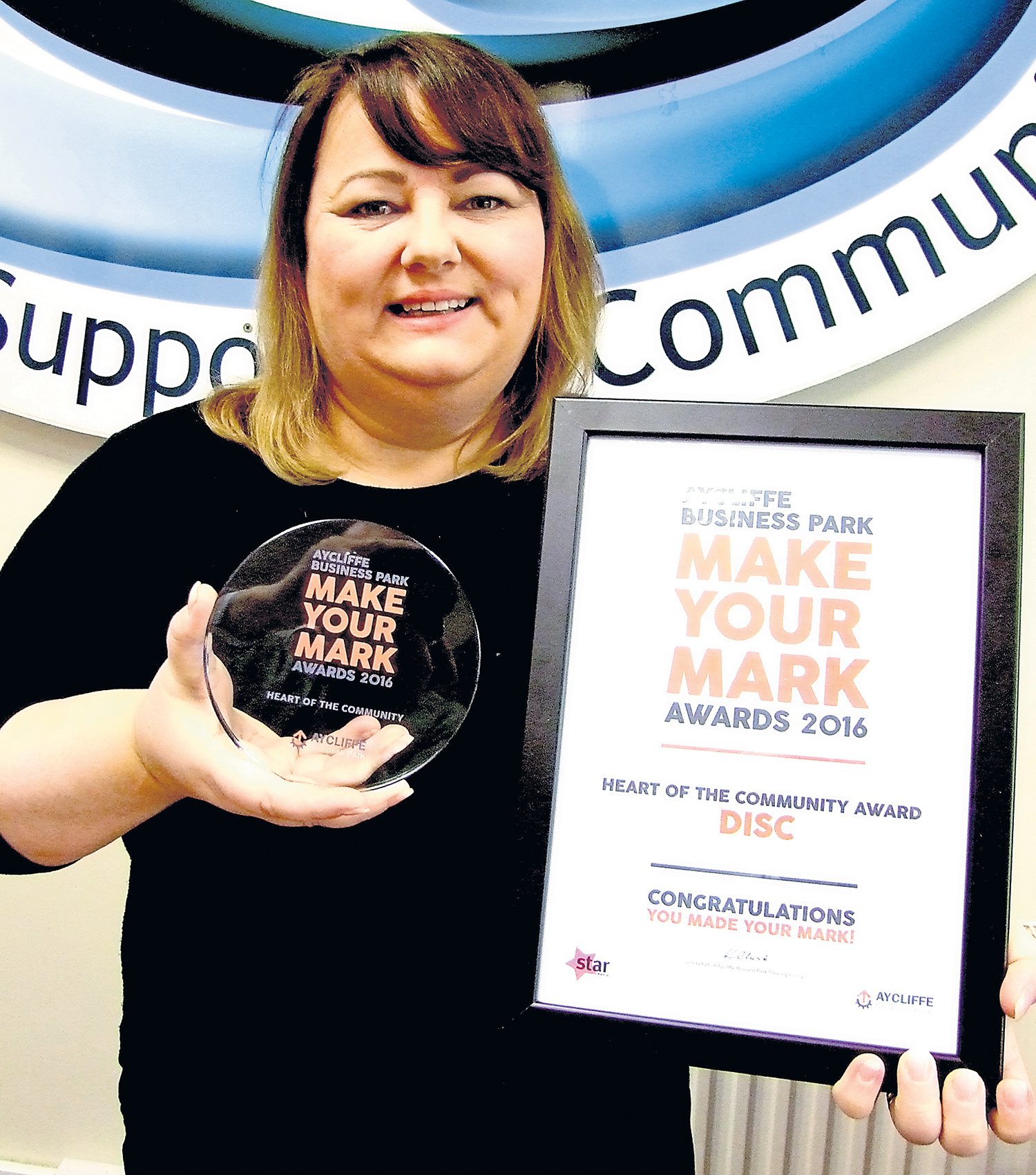 DISC Win Heart of Community Award