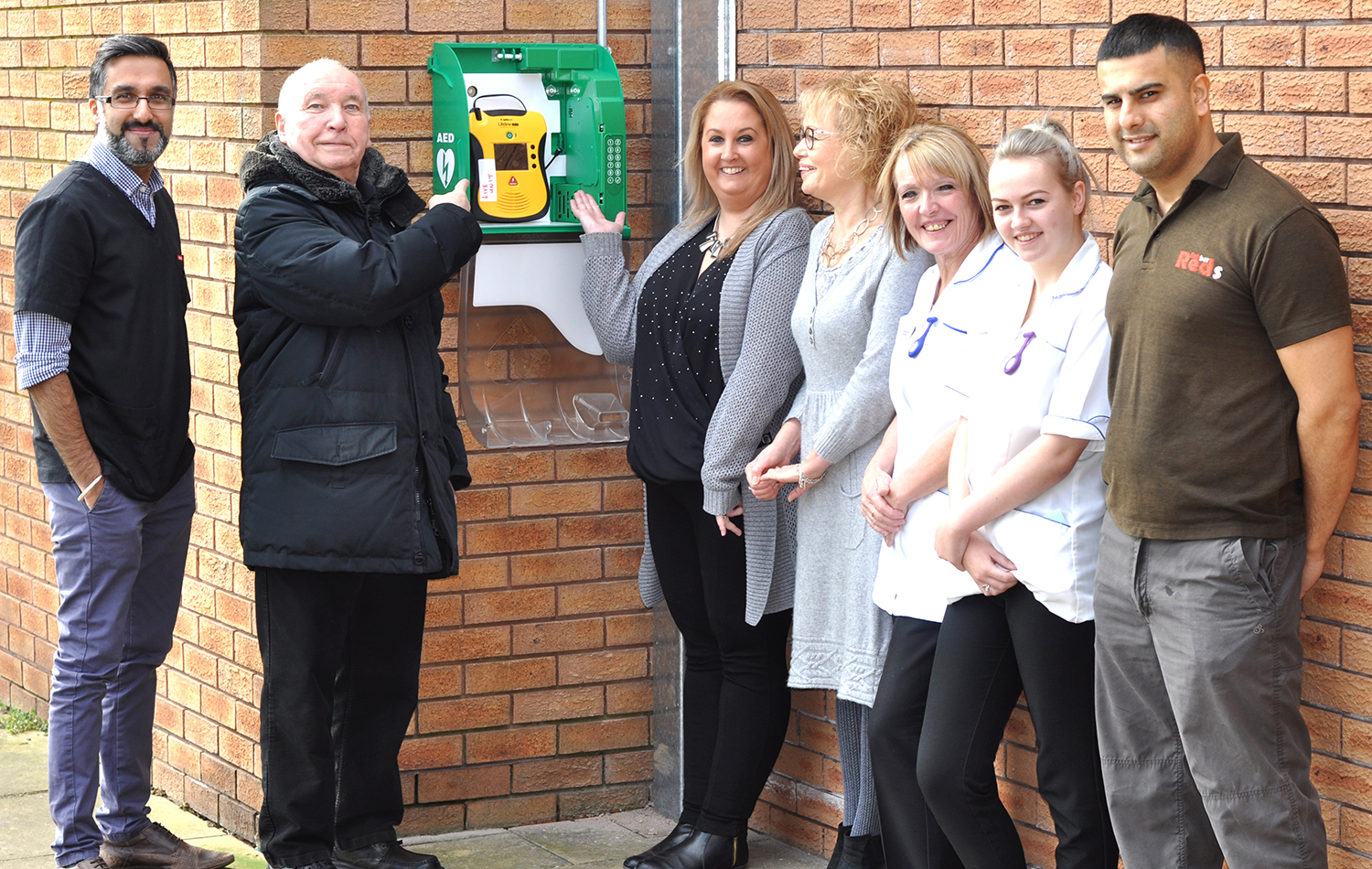 24hr Defibrillator Installed at Woodham Community Centre