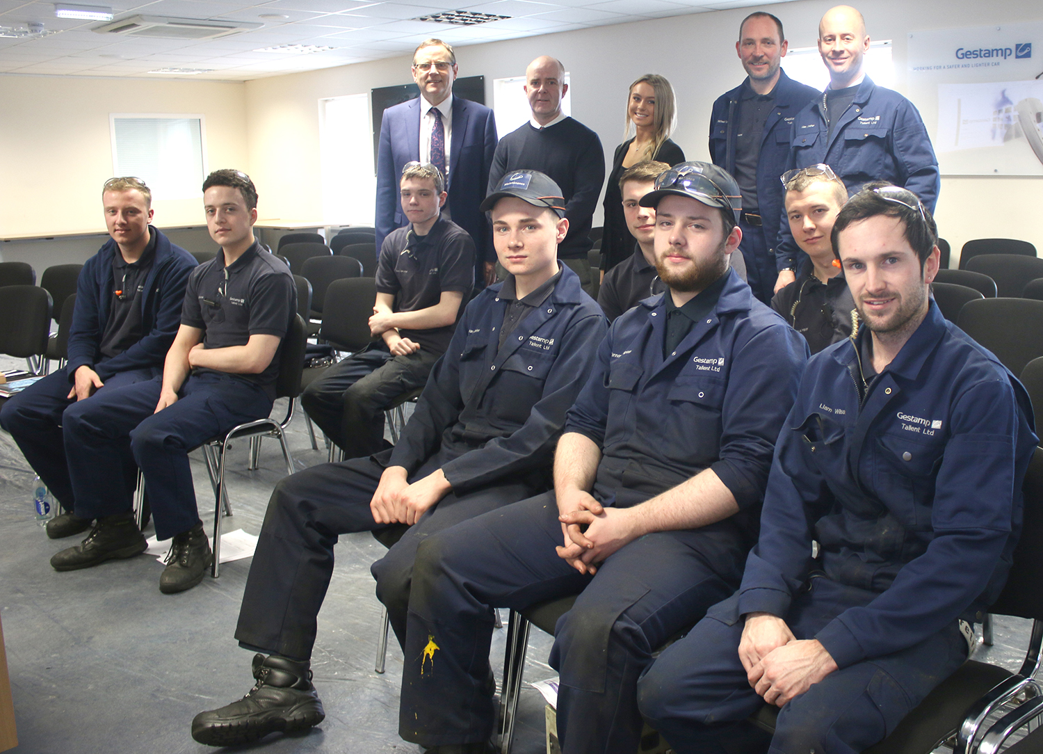 MP Phil Visits Gestamp to Mark Apprenticeship Week