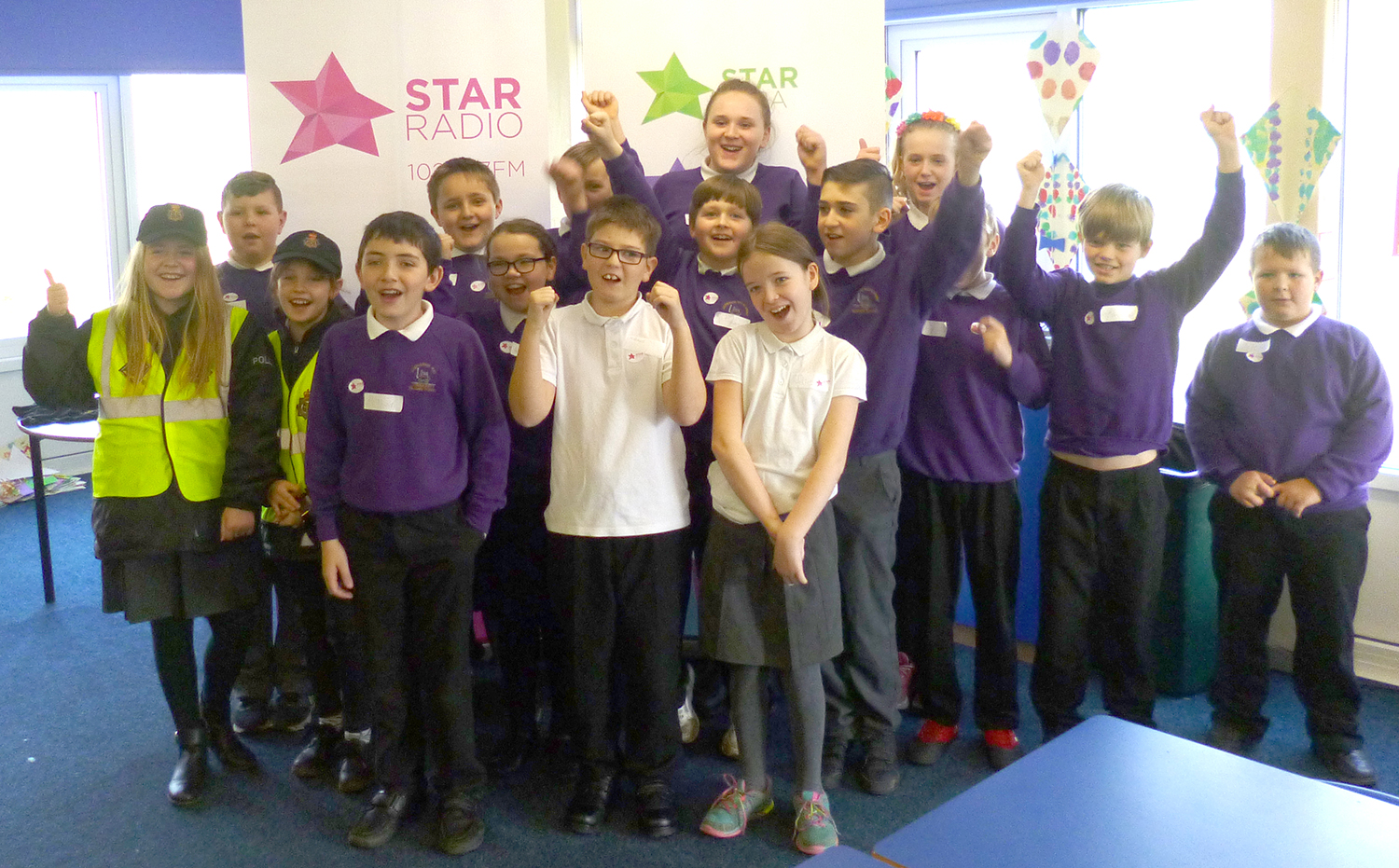 Star Radio Visit School