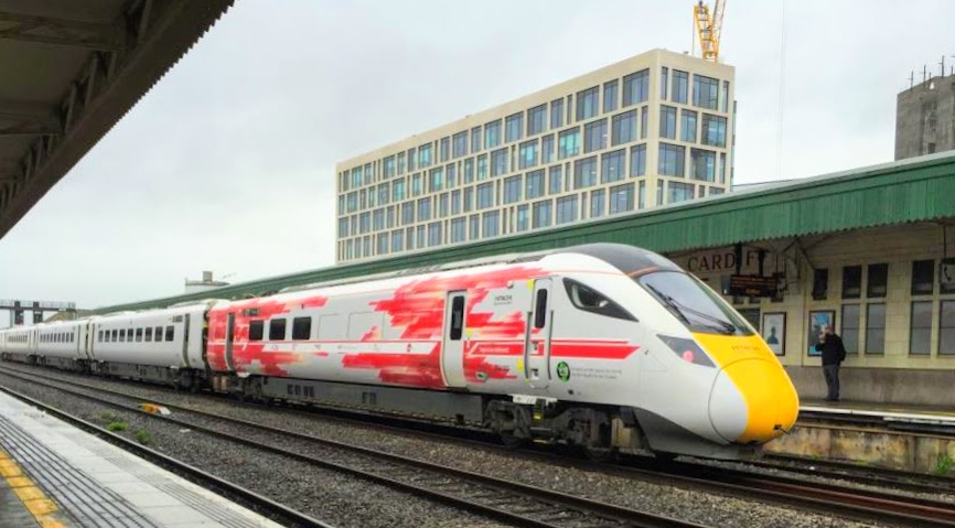 New Intercity Express Train Completes Maiden Wales Test Journey