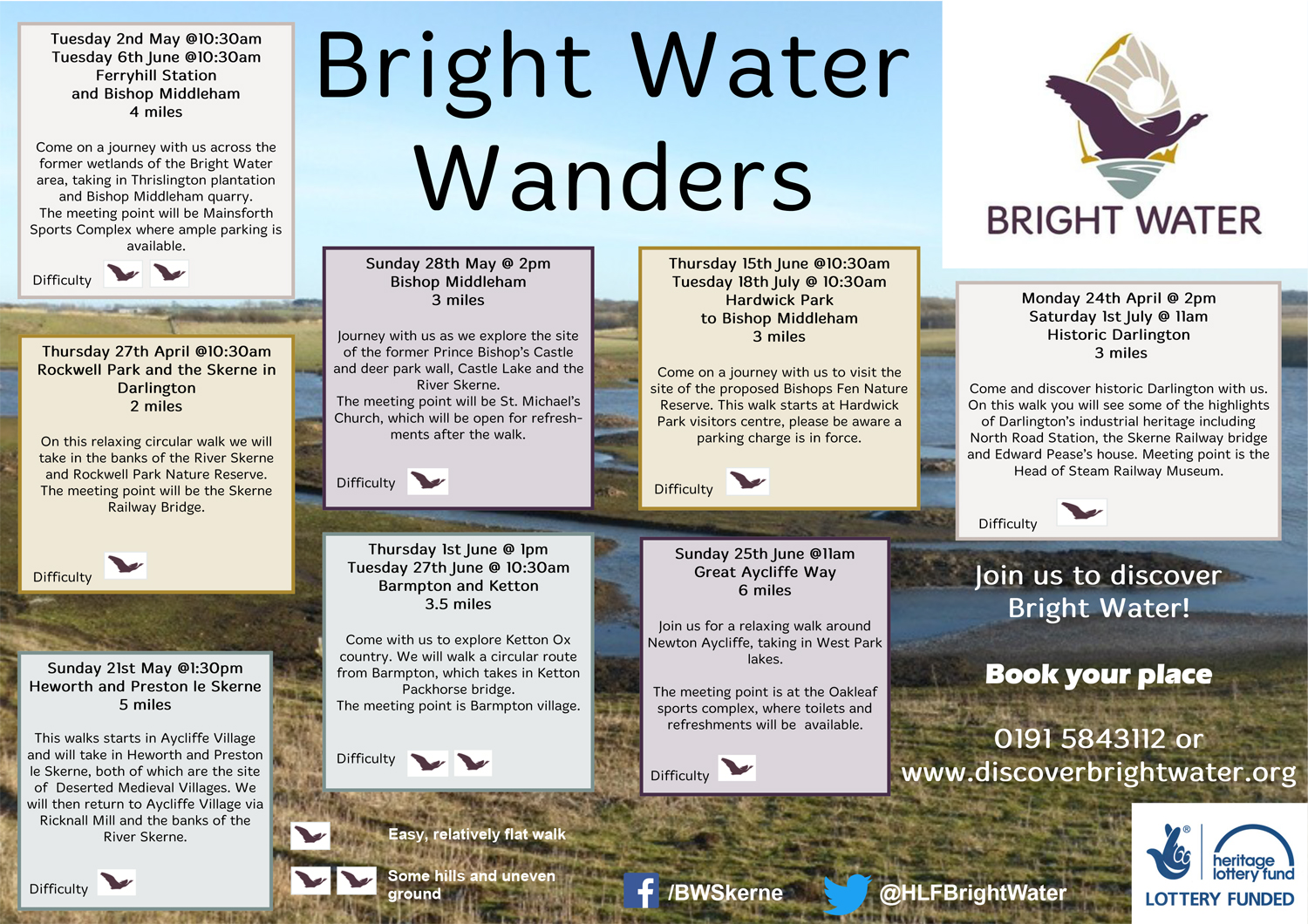 Bright Water Wanders – Guided Walks