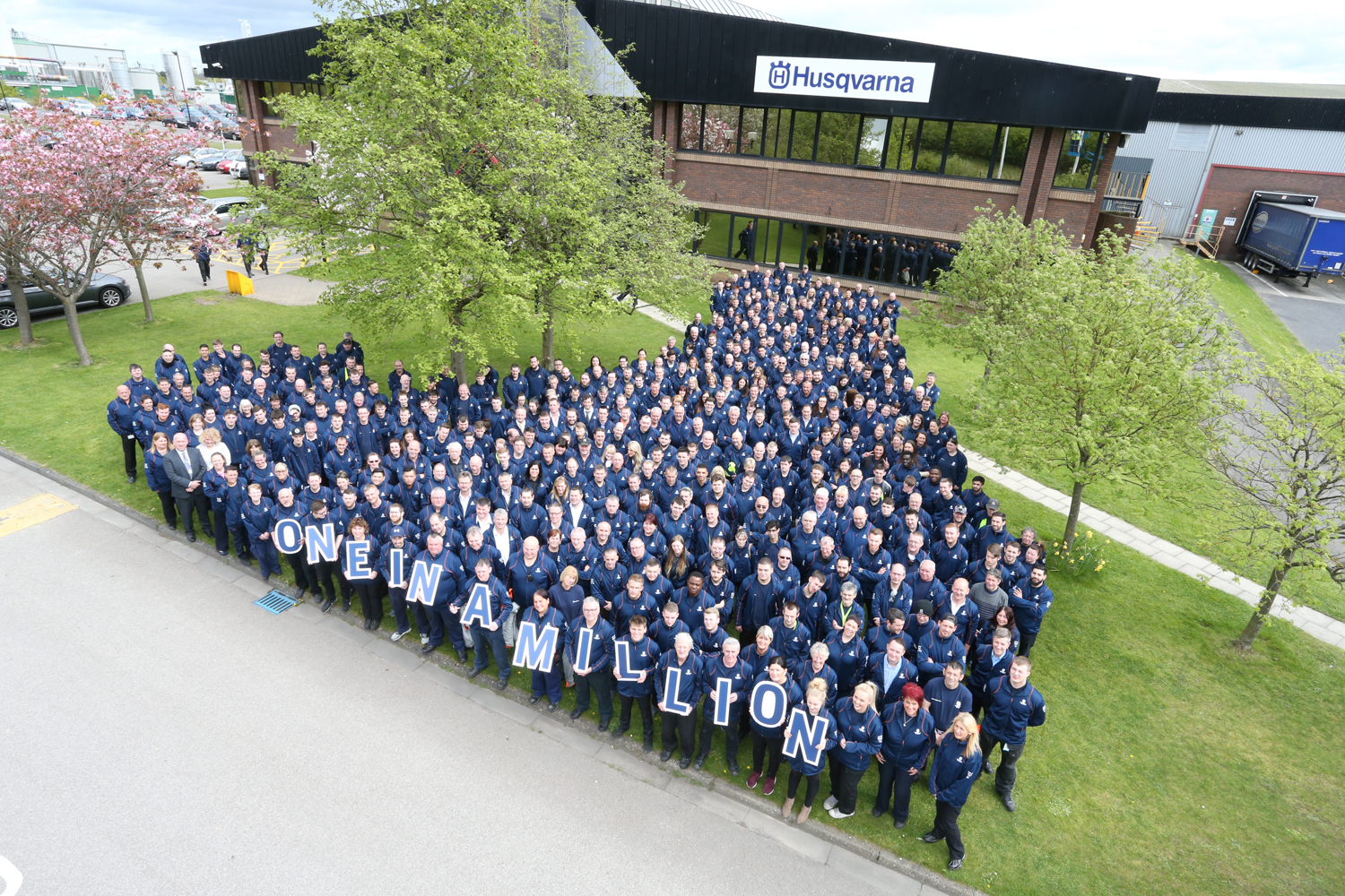 Husqvarna Celebrate Landmark 1 Million