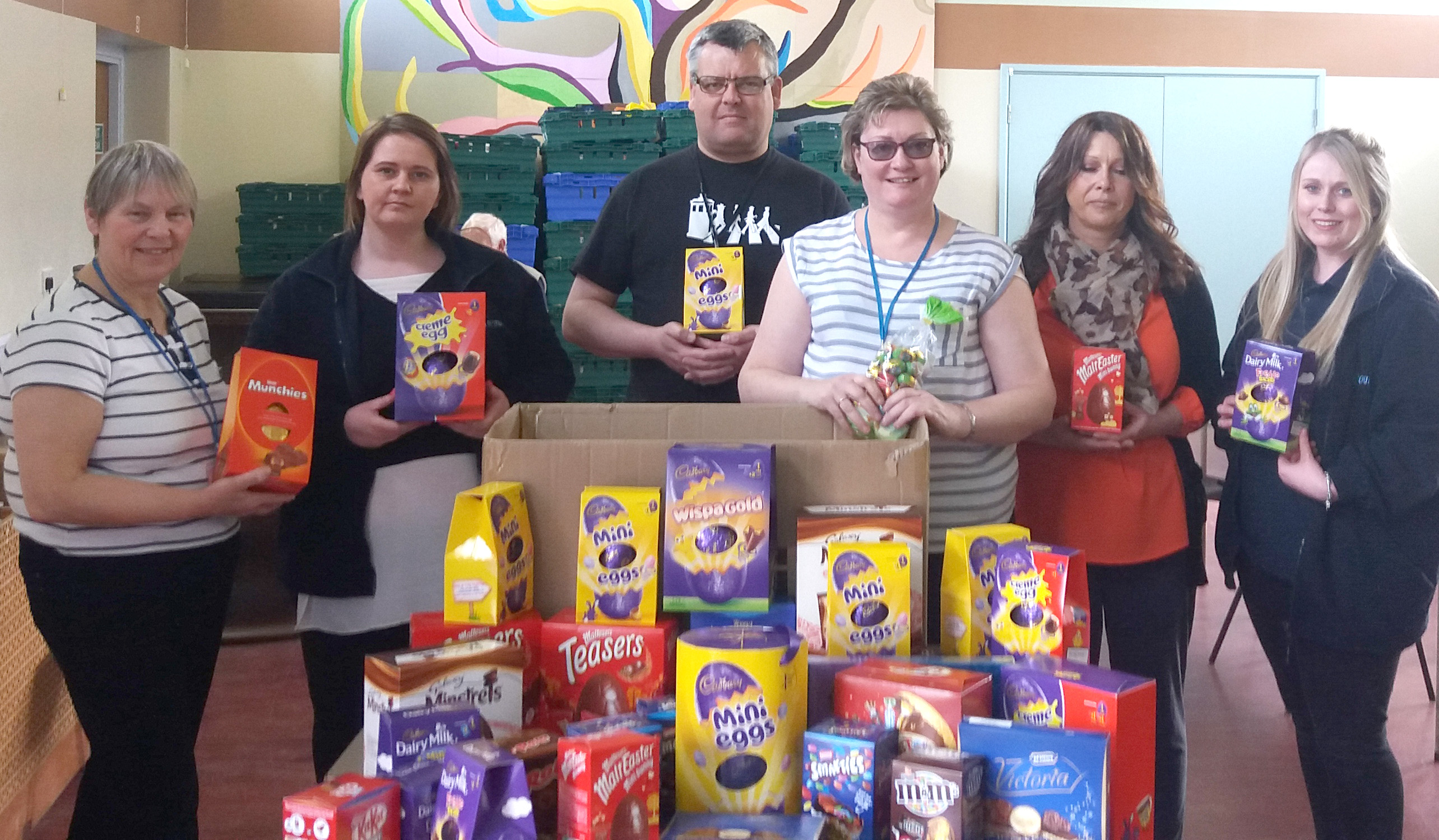 Aycliffe Company Help Town Foodbank