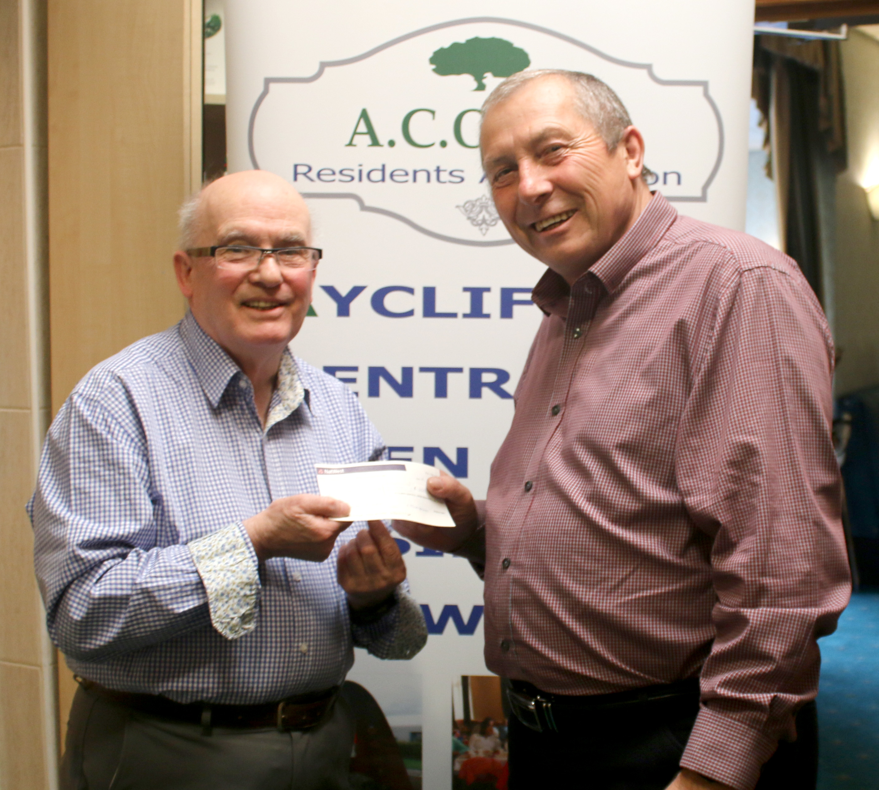 ACORN Donate £100 to Scanner Appeal