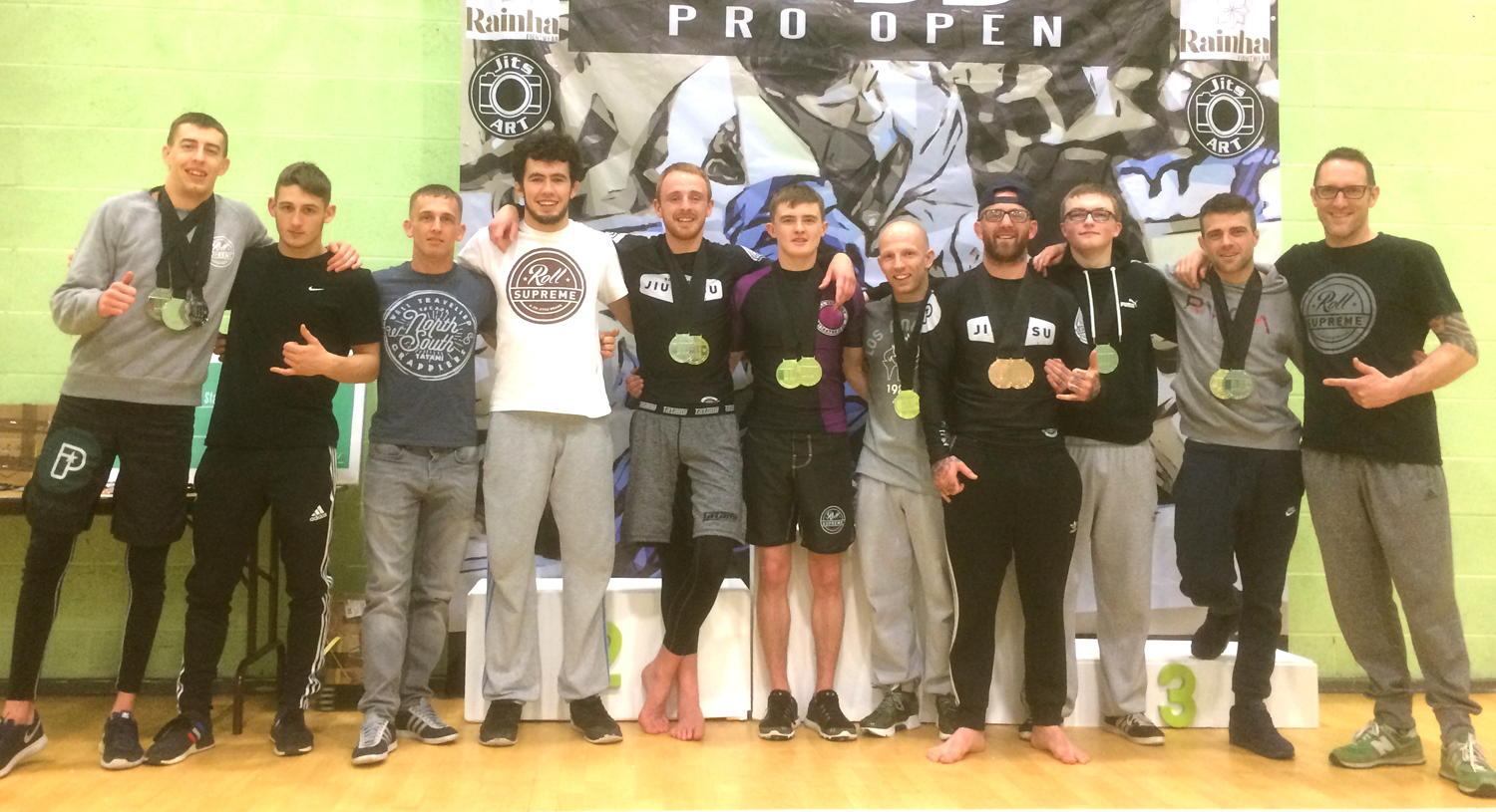 Aycliffe BJJ Club – 6 Medals