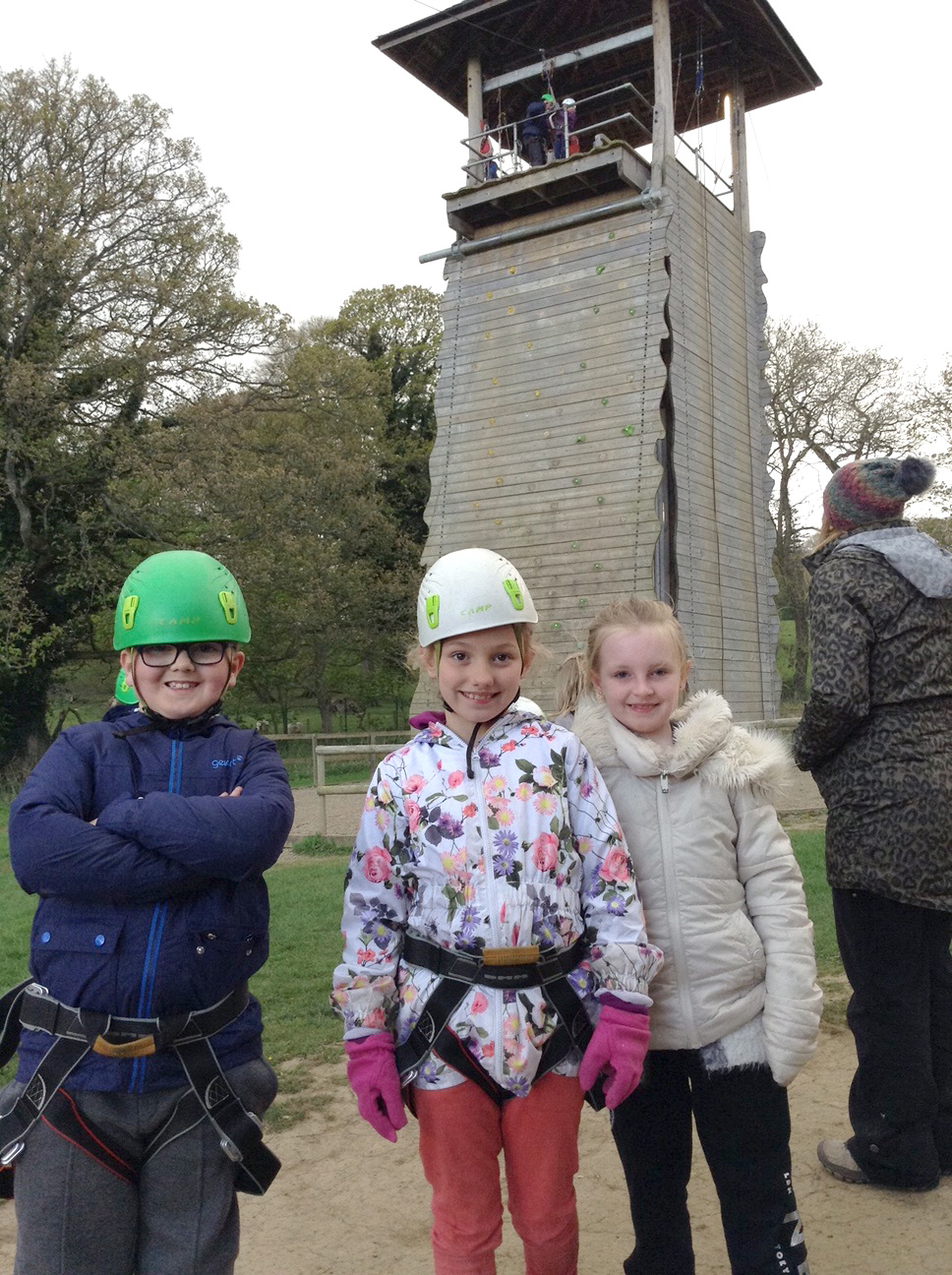 Students on Three Day Adventure Camp