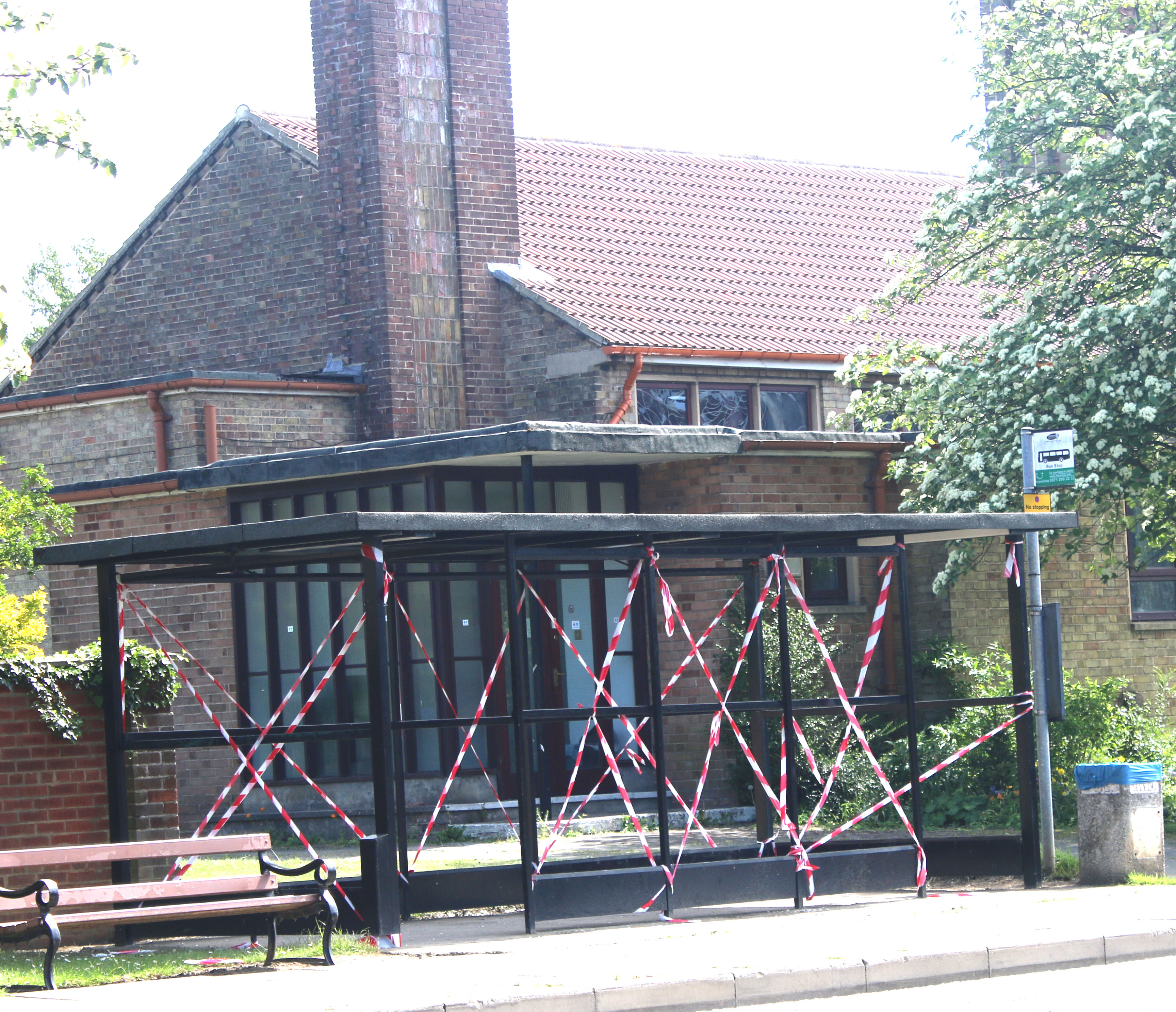 £3,550 to Repair Bus Shelter