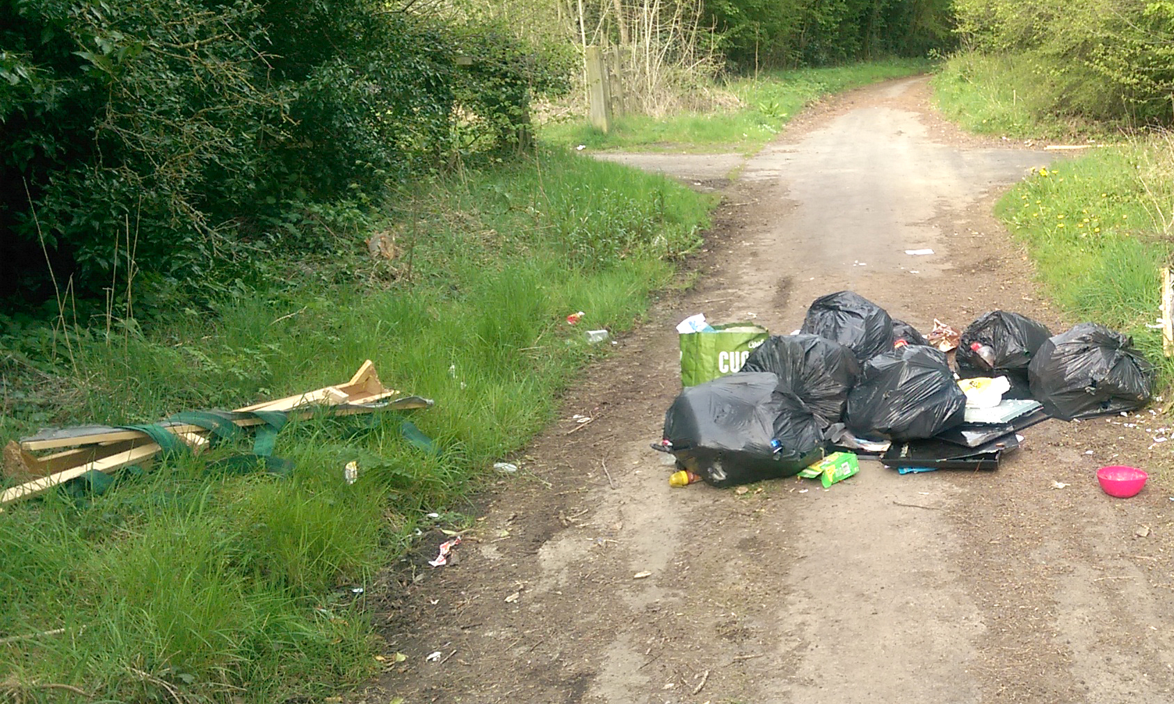 Fly Tippers at Work
