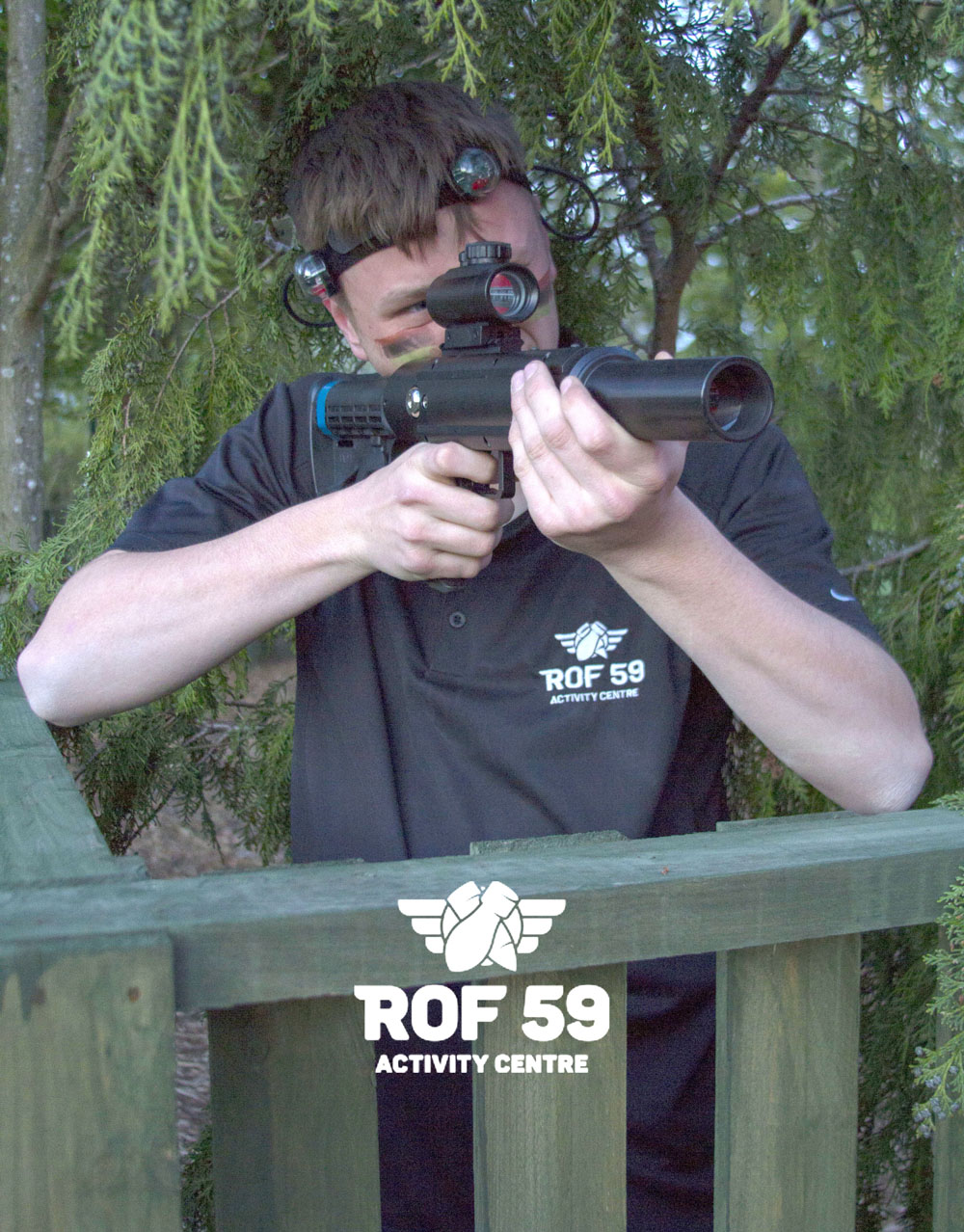 ROF 59 Opens Aycliffe’s First Outdoor Laser Combat Game