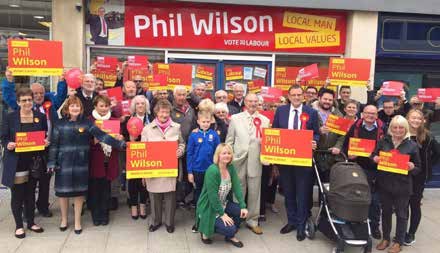 Labour Party Launch Election Campaign in Aycliffe