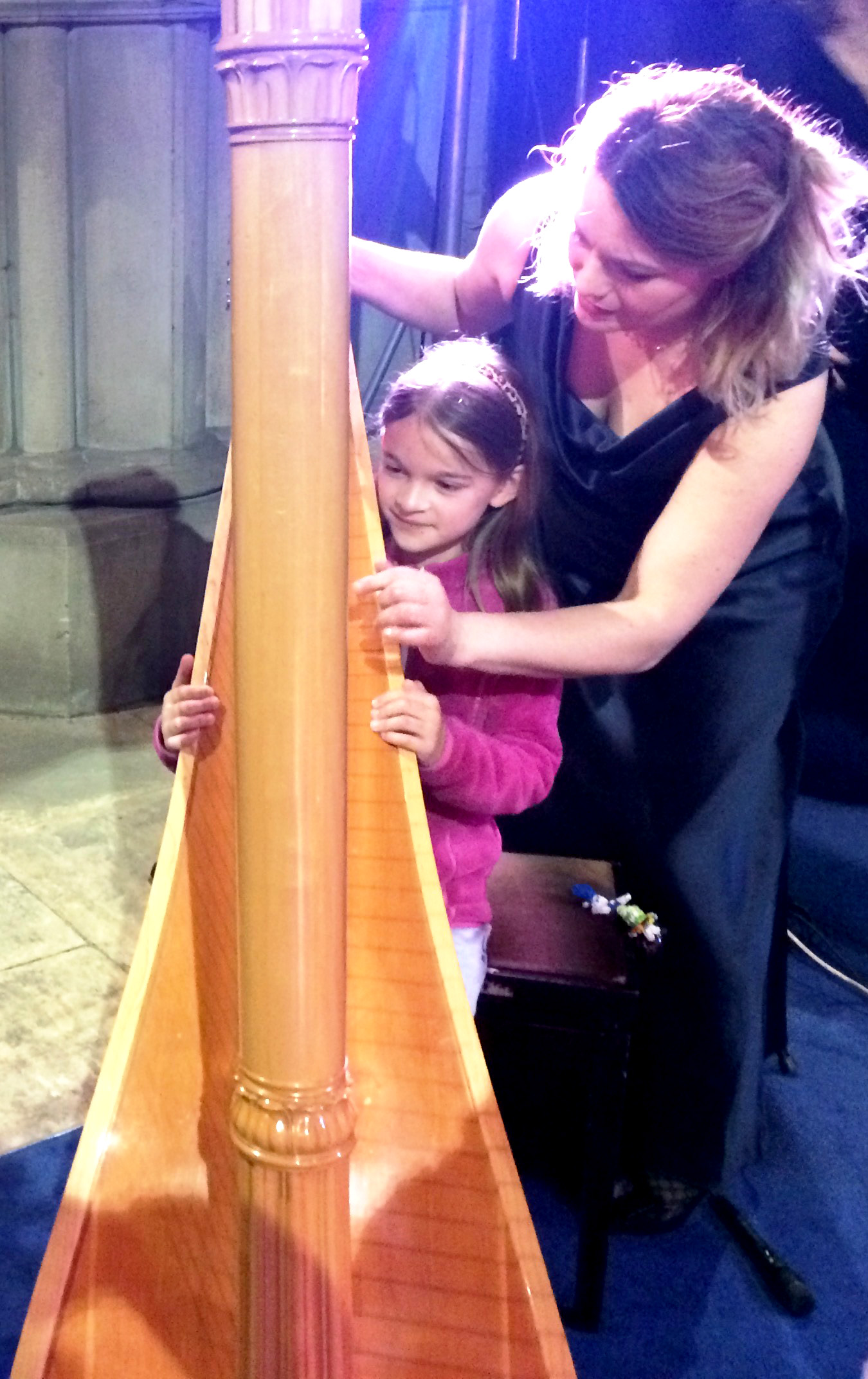 Inspired to Play Harp