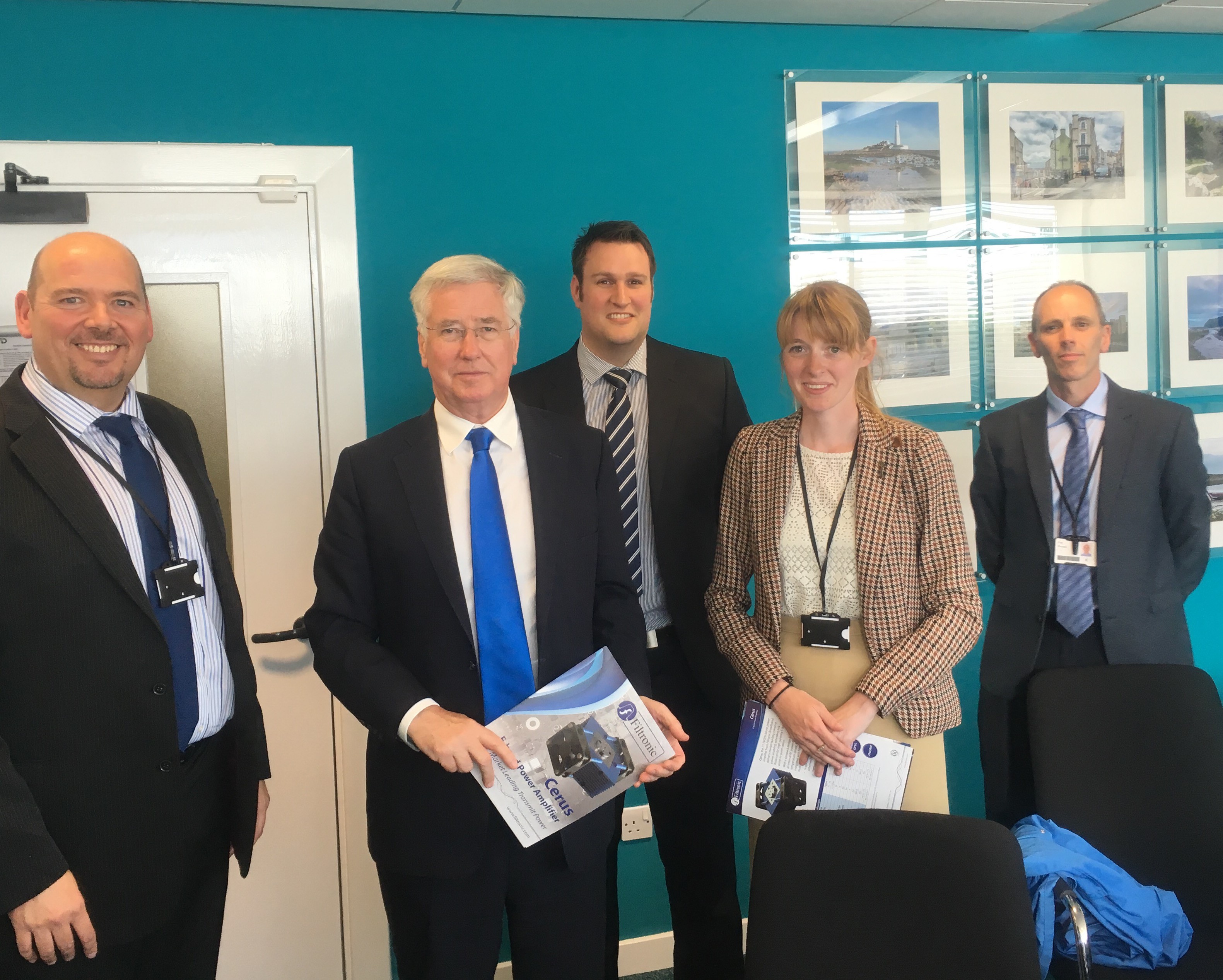 Defence Secretary Visits Constituency