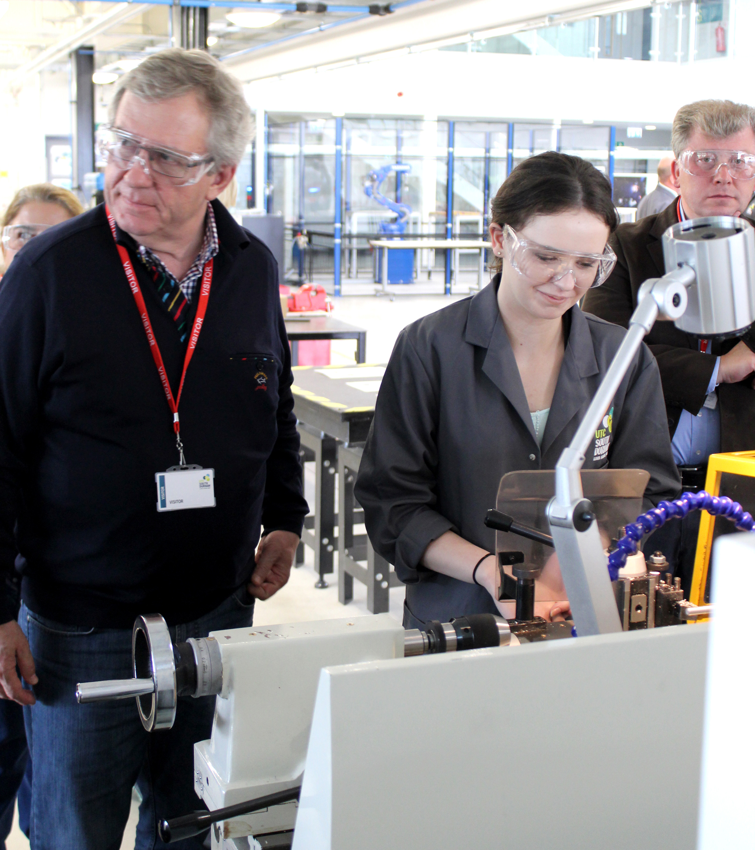 German College Staff Visit Aycliffe UTC