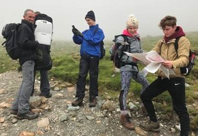 EBAC Team Take Three Peaks Challenge