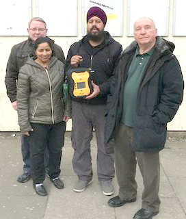 Defibrillator Unit at Greenfield Store