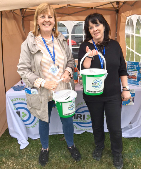 Aycliffe MRI Appeal Volunteers at Wolsingham Show