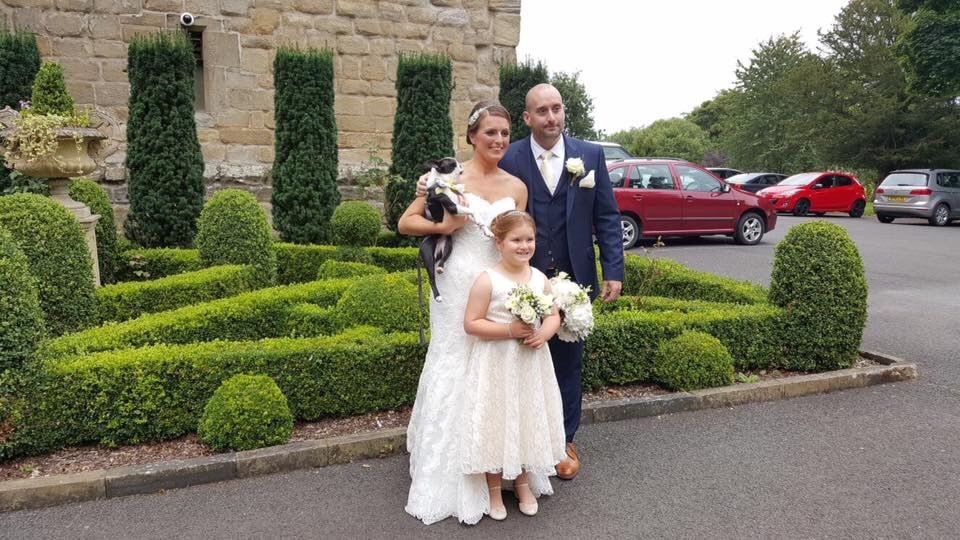 Aycliffe Couple Married at Langley Castle