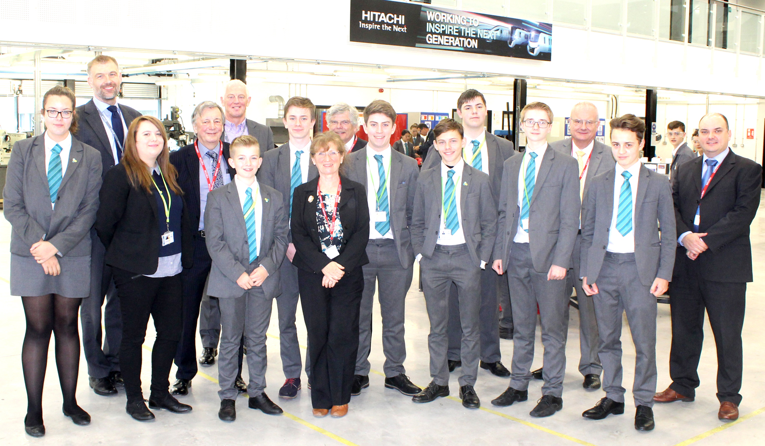 President of IMechE Visits Newton Aycliffe’s UTC