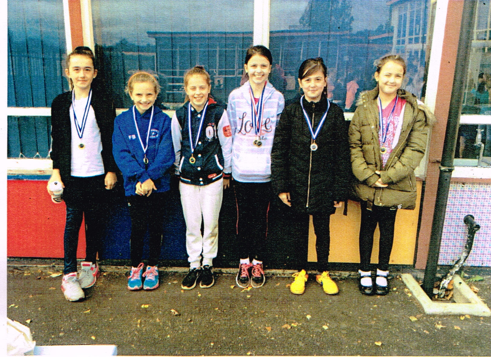 Vane Road Primary Cross Country Team