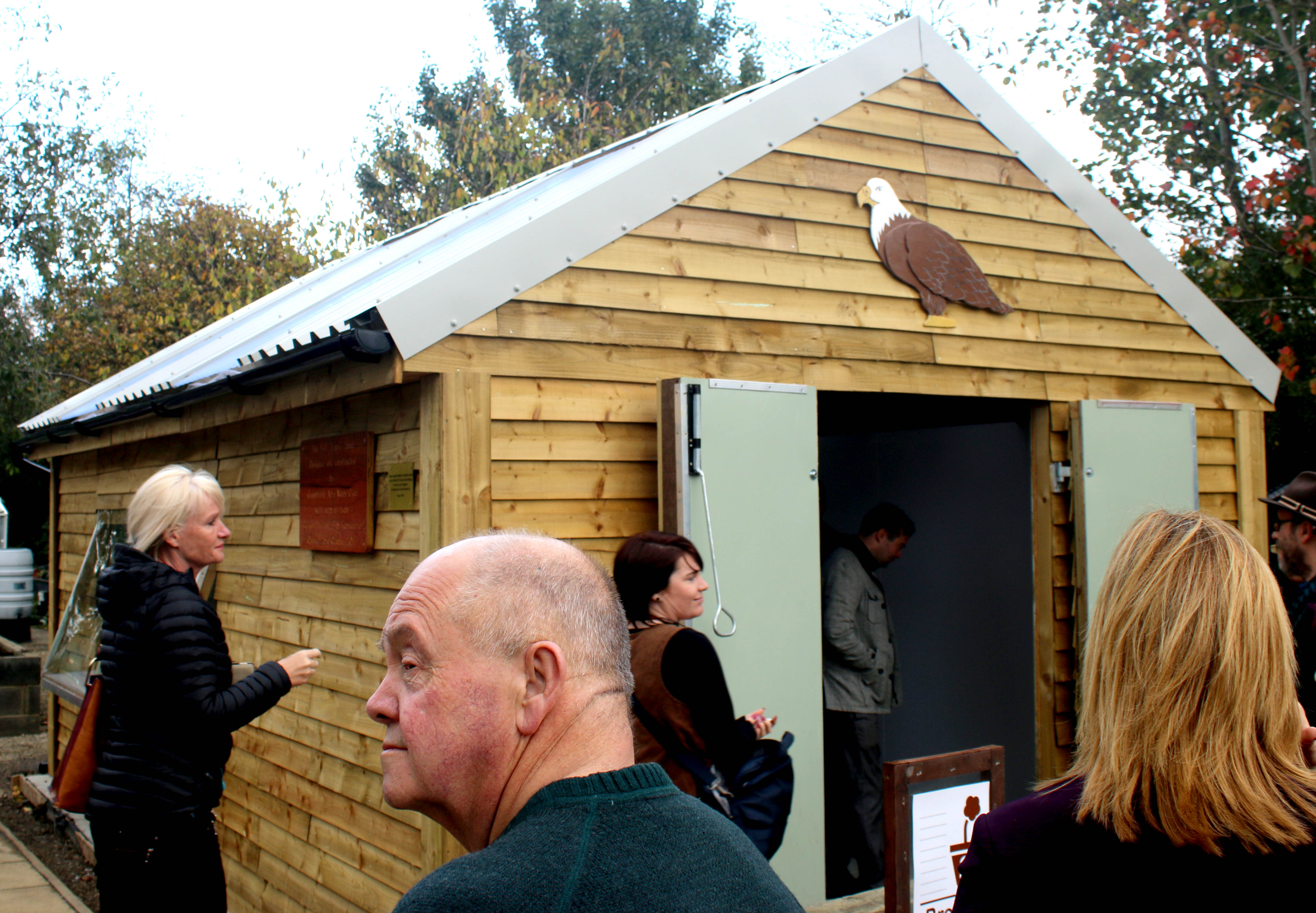 Volunteers & Donors Complete New Shed for PCP