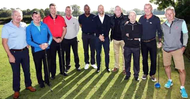 Past Superstars at Aycliffe Charity Golf Match
