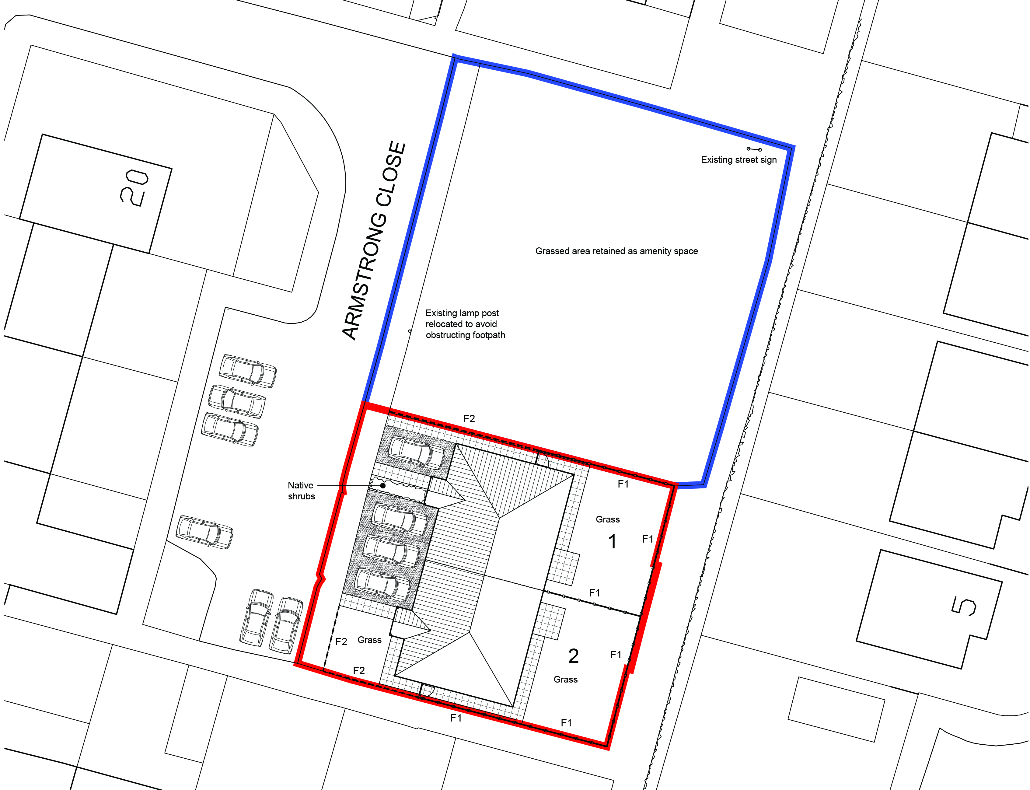 Livin New Build Plans for Armstrong Close