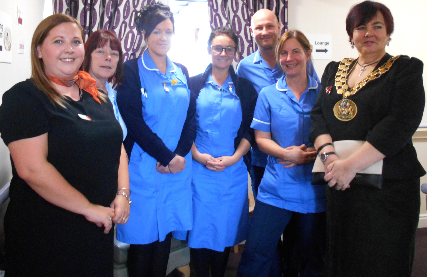 Mayor Joins in Care Home Celebrations