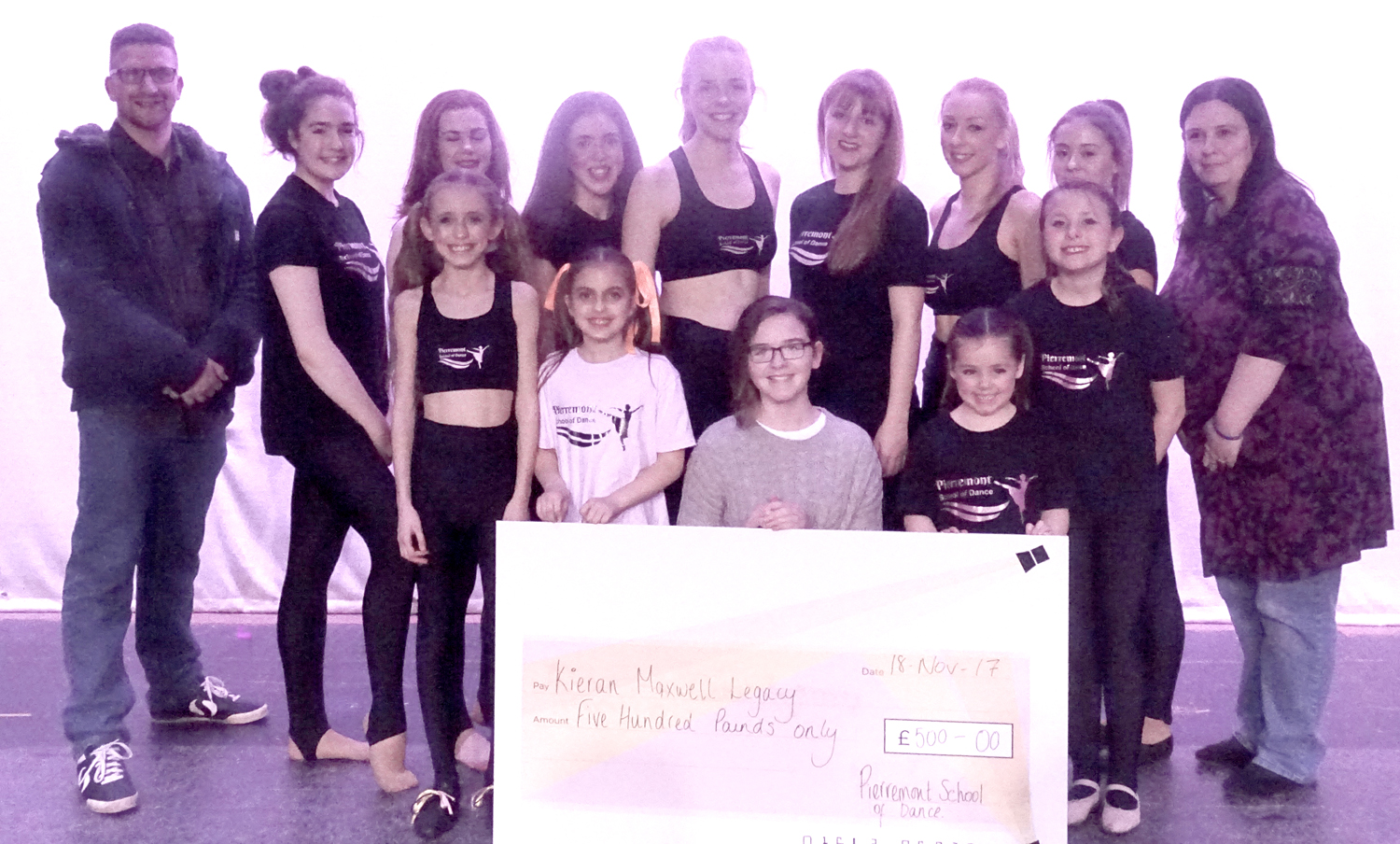 Dancers Raise £500 Towards the Kieran Maxwell Legacy