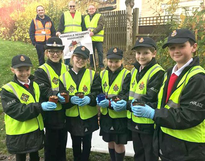 Mini Police Brighten Horndale Underpass