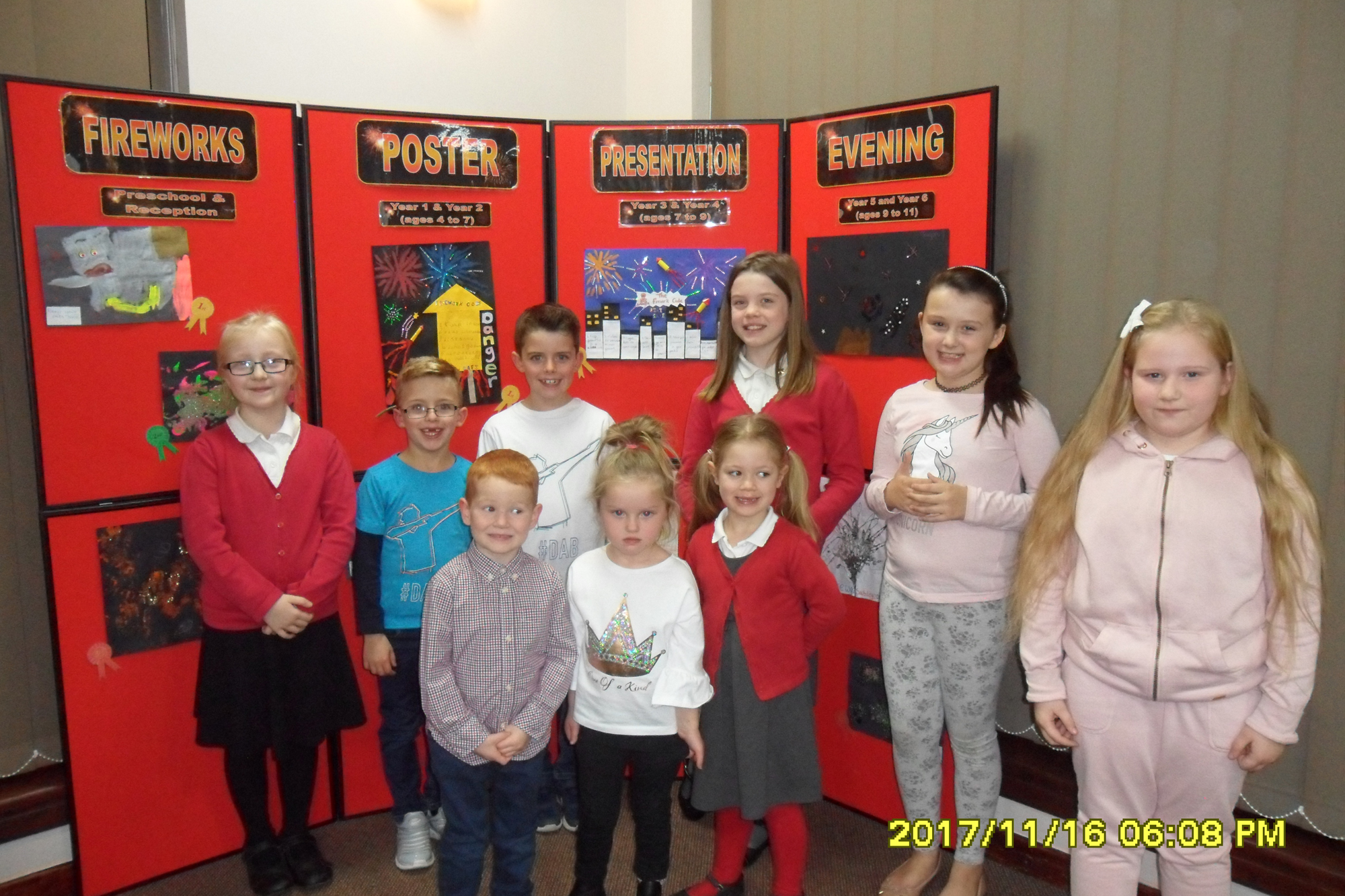 Firework Safety Poster Competition Winners