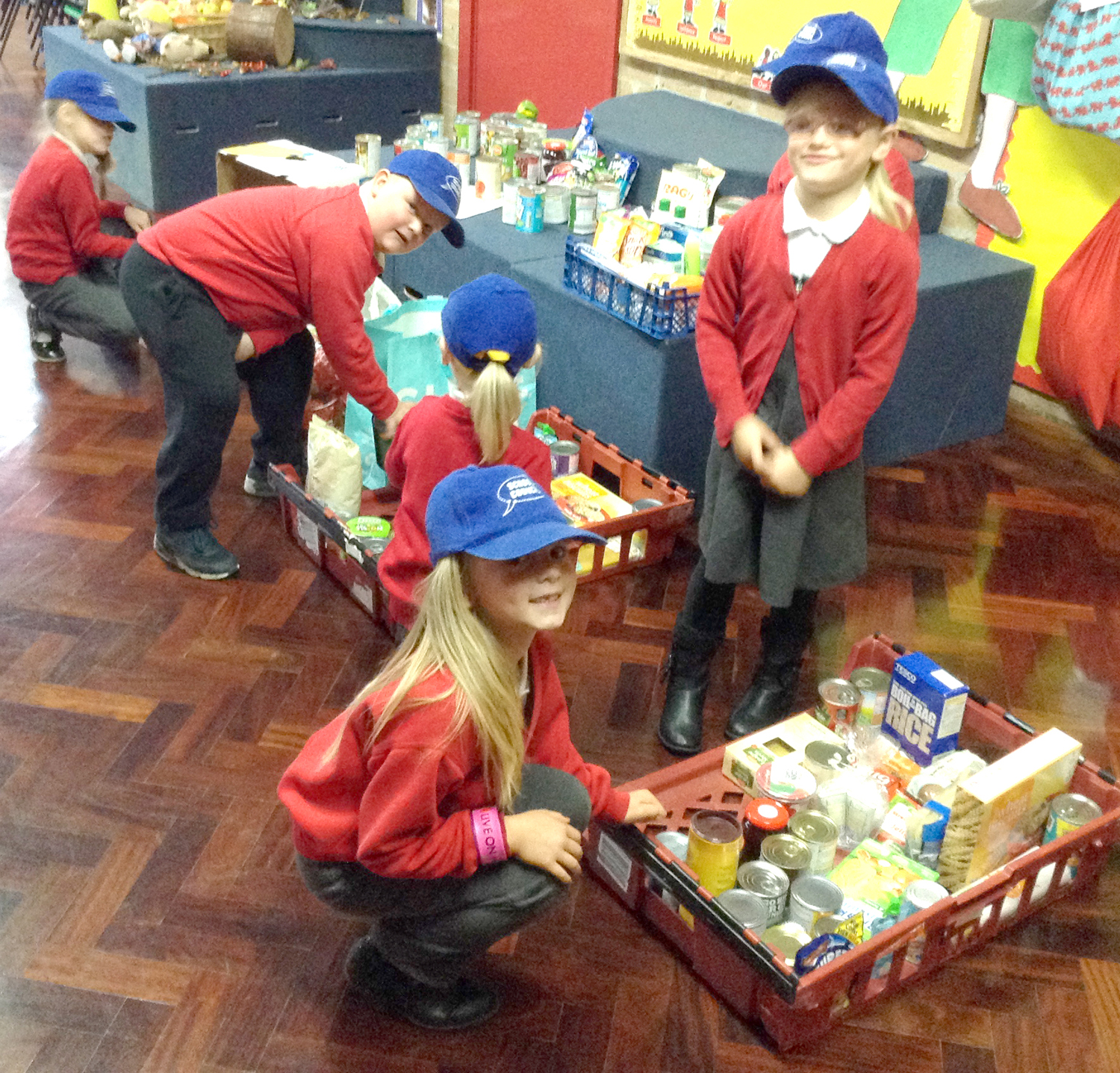 Horndale Schoolchildren Collect for Foodbank
