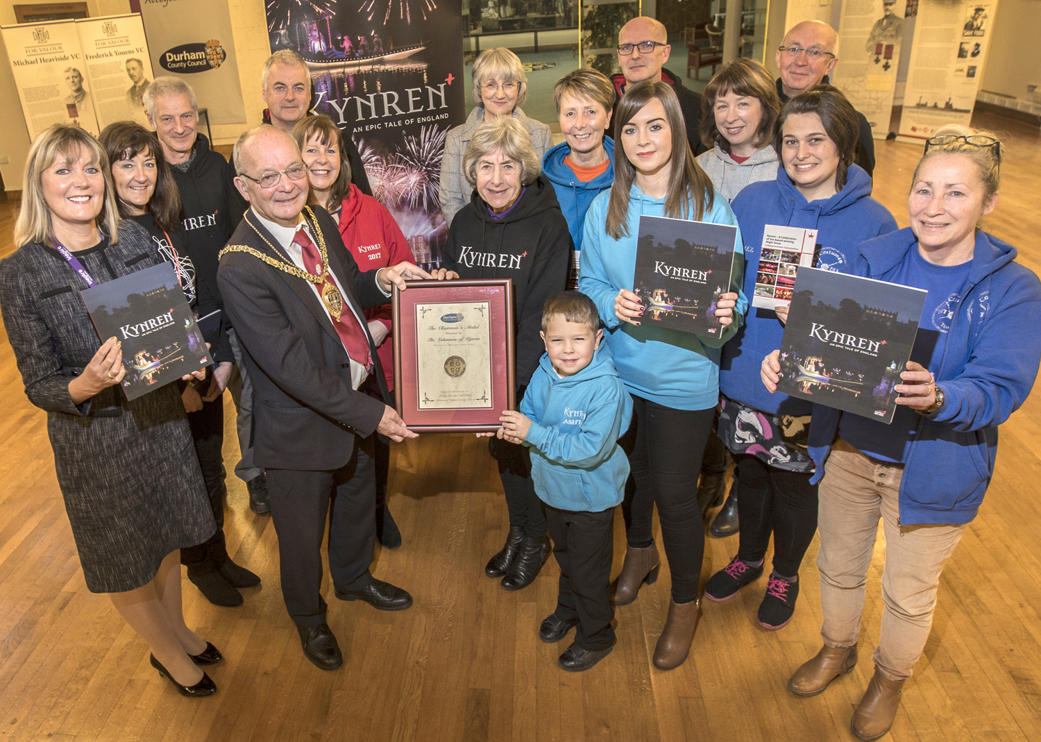 Award for Kynren Volunteers