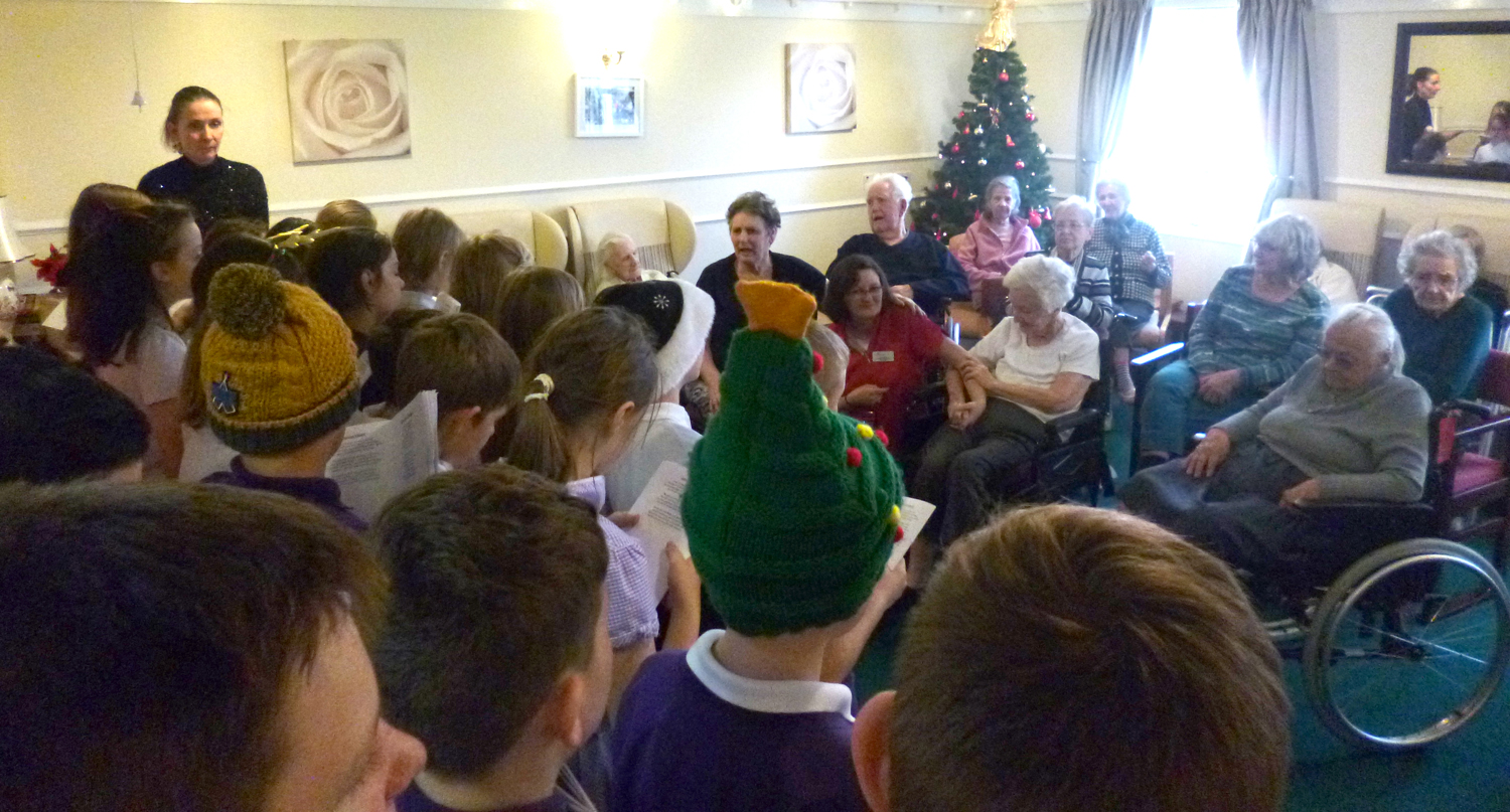Carol Singing for Care Home Residents