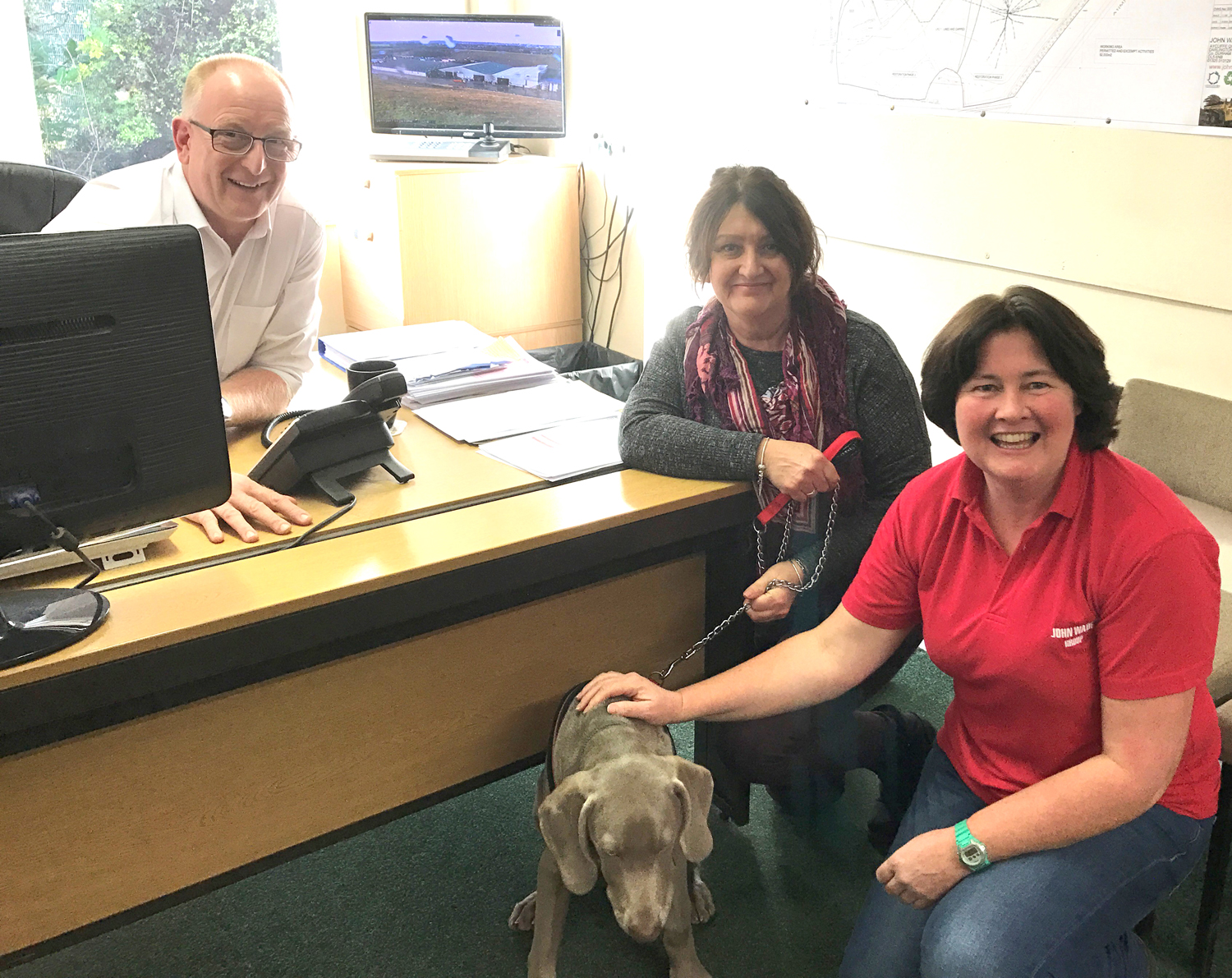 Aycliffe Quarry Staff Stop Work to Find Lost Dog