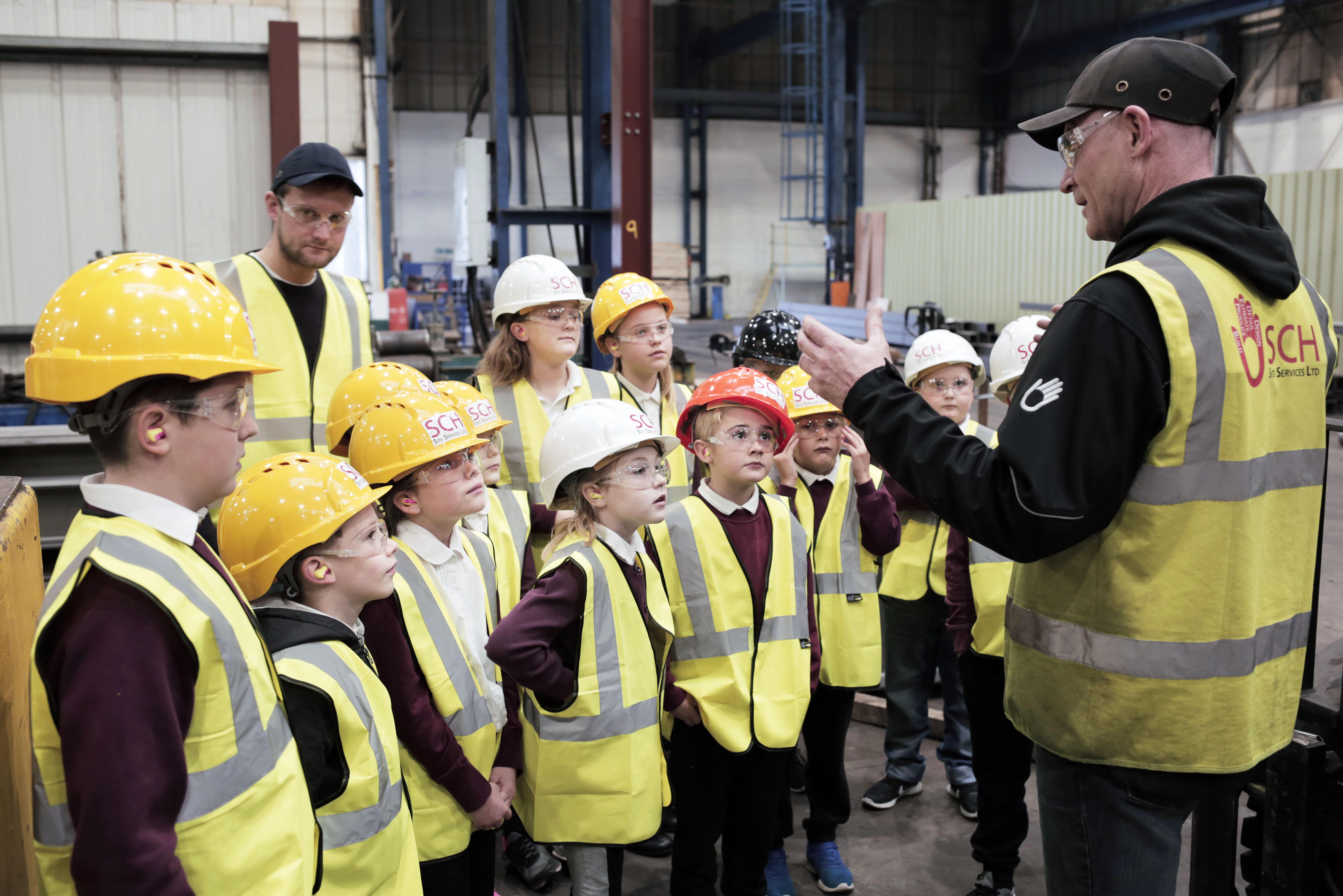 Children Glimpse Future of their School