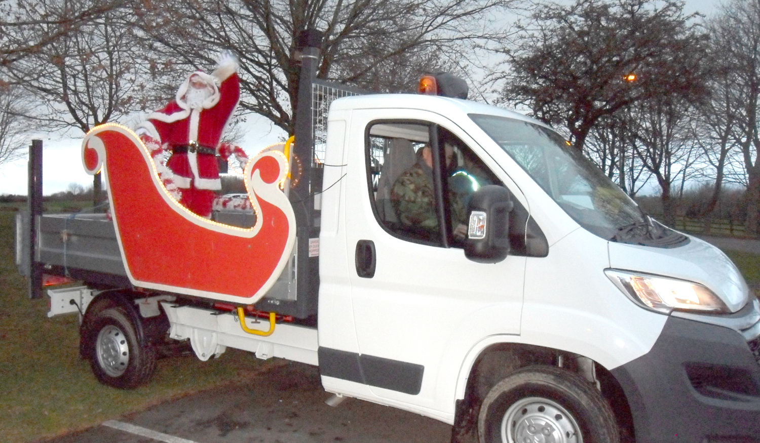 Santa Confirms His Tour of Great Aycliffe Will Continue